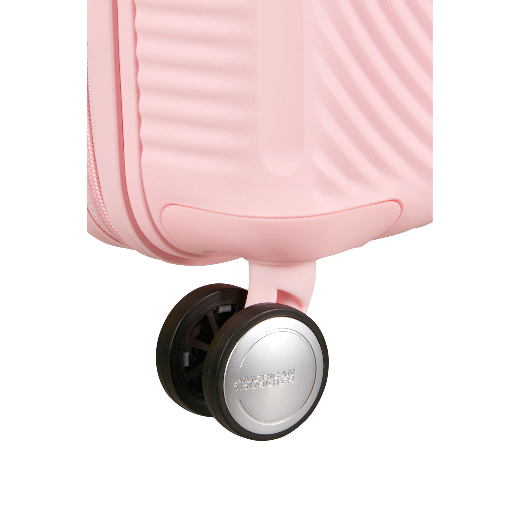 Soundbox Mini Suitcase 4 Wheels Size S AMERICAN TOURISTER Pink