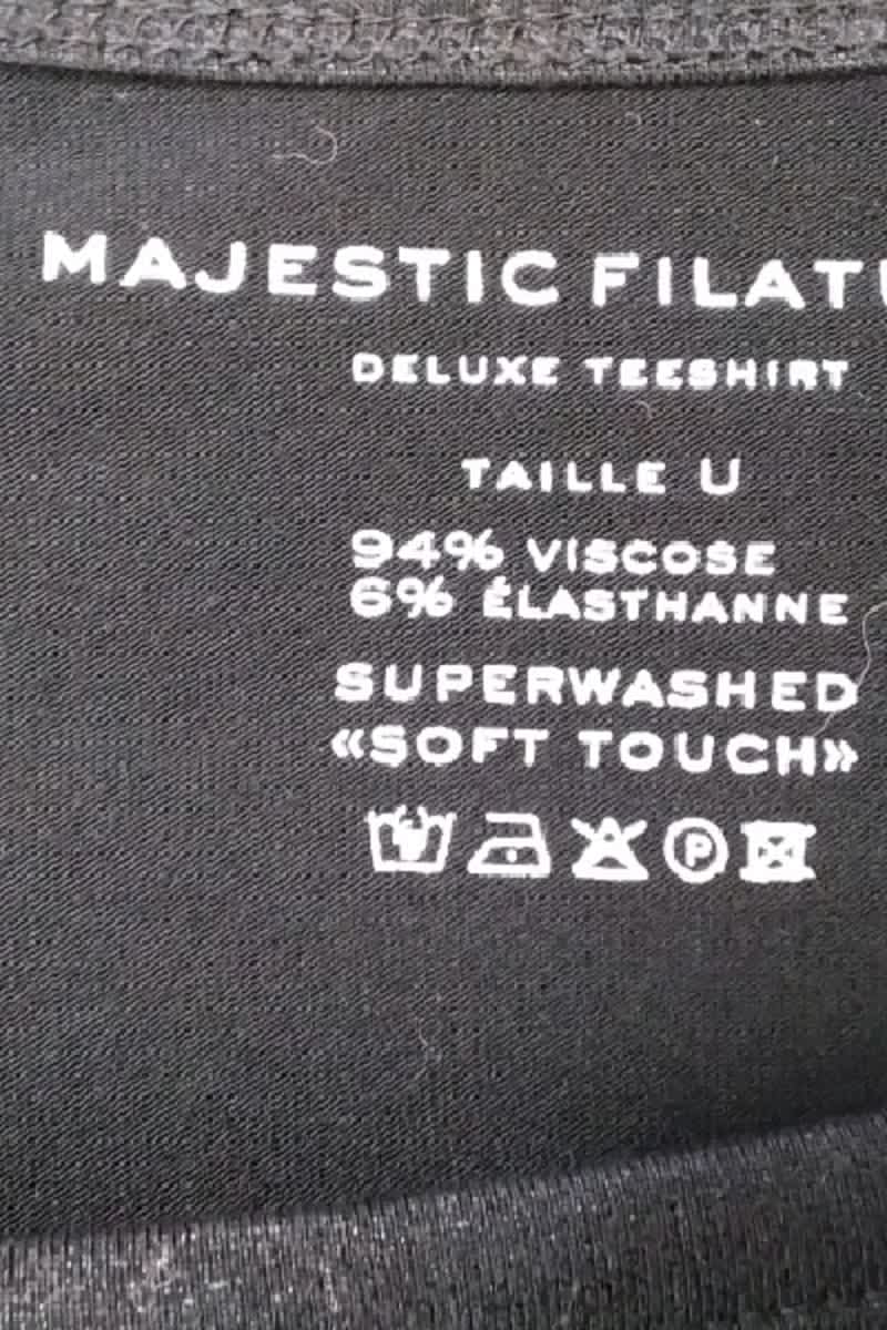 Azawood sleeveless top MAJESTIC FILATURES - SECONDE MAIN Black