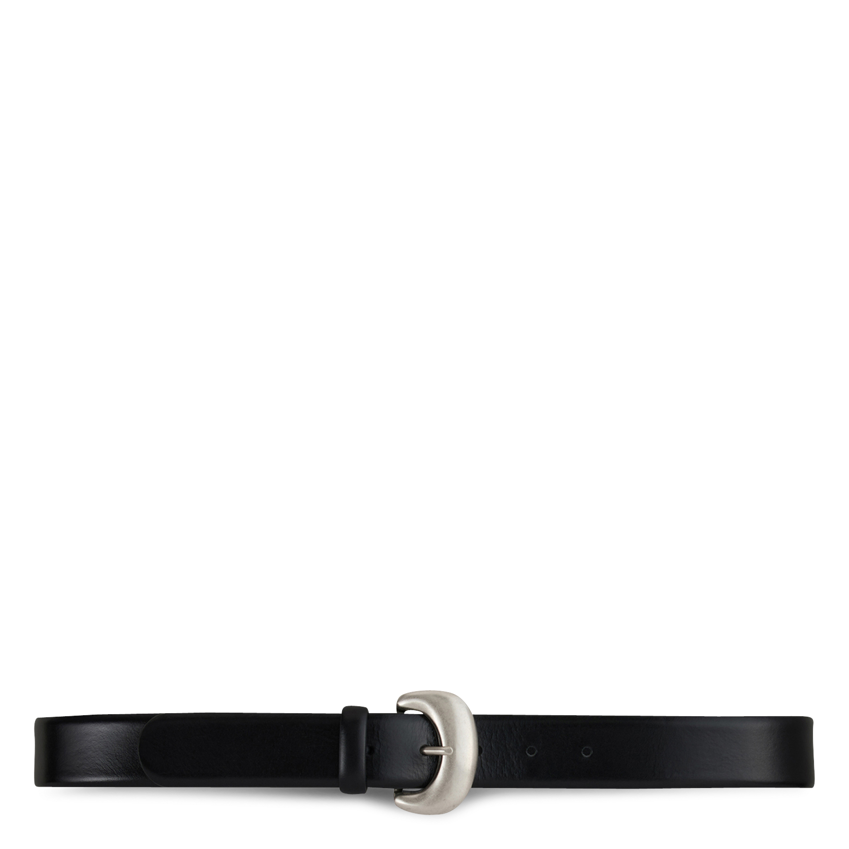 Buckled leather belt BA&SH