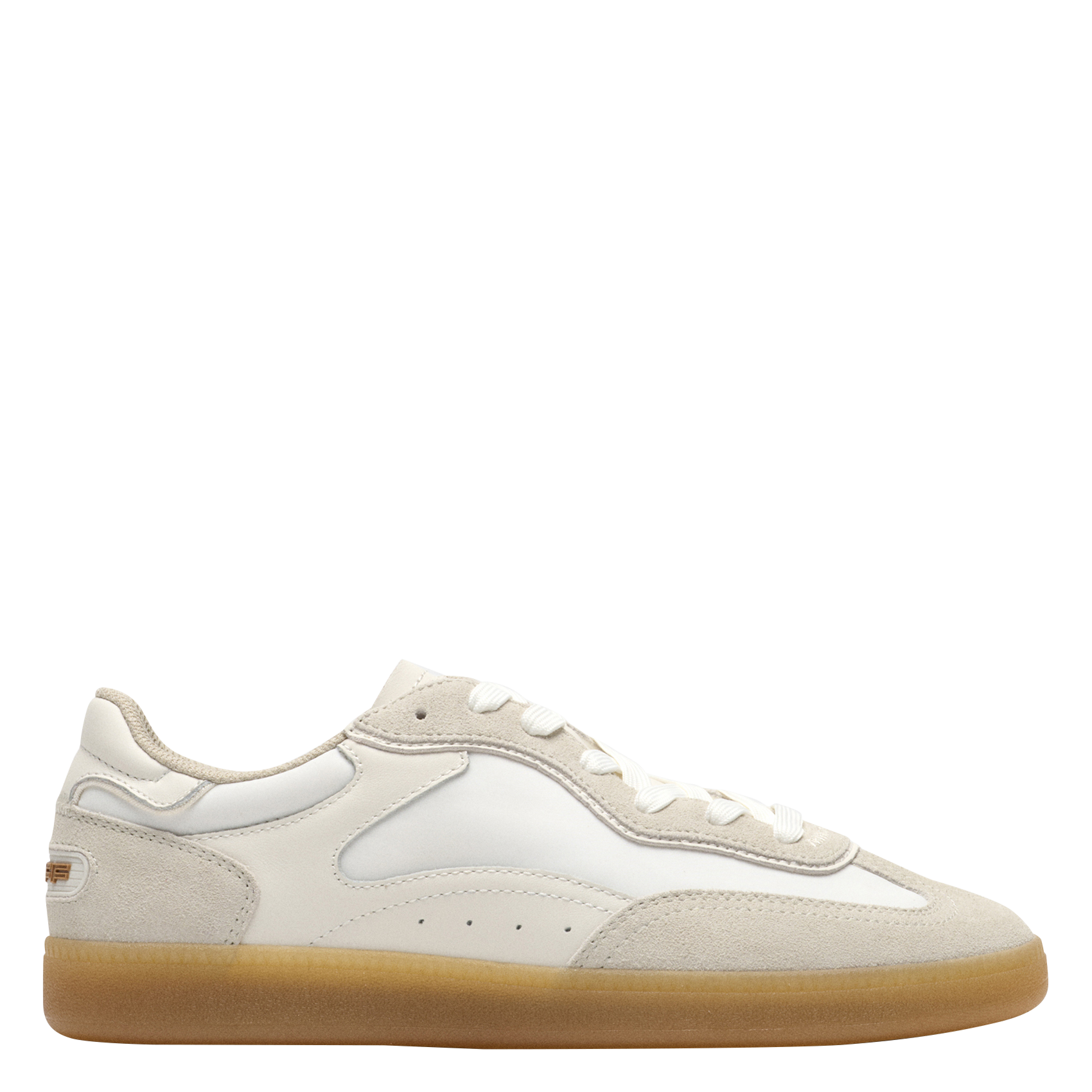 Niedrige Sneaker aus Leder-Mix HOFF Weiss