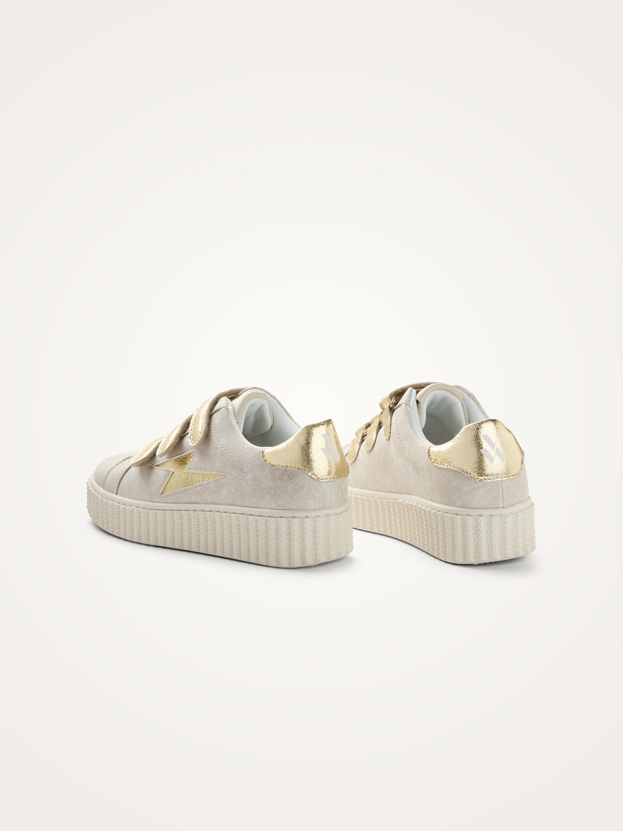 Low Velcro trainers VANESSA WU Golden