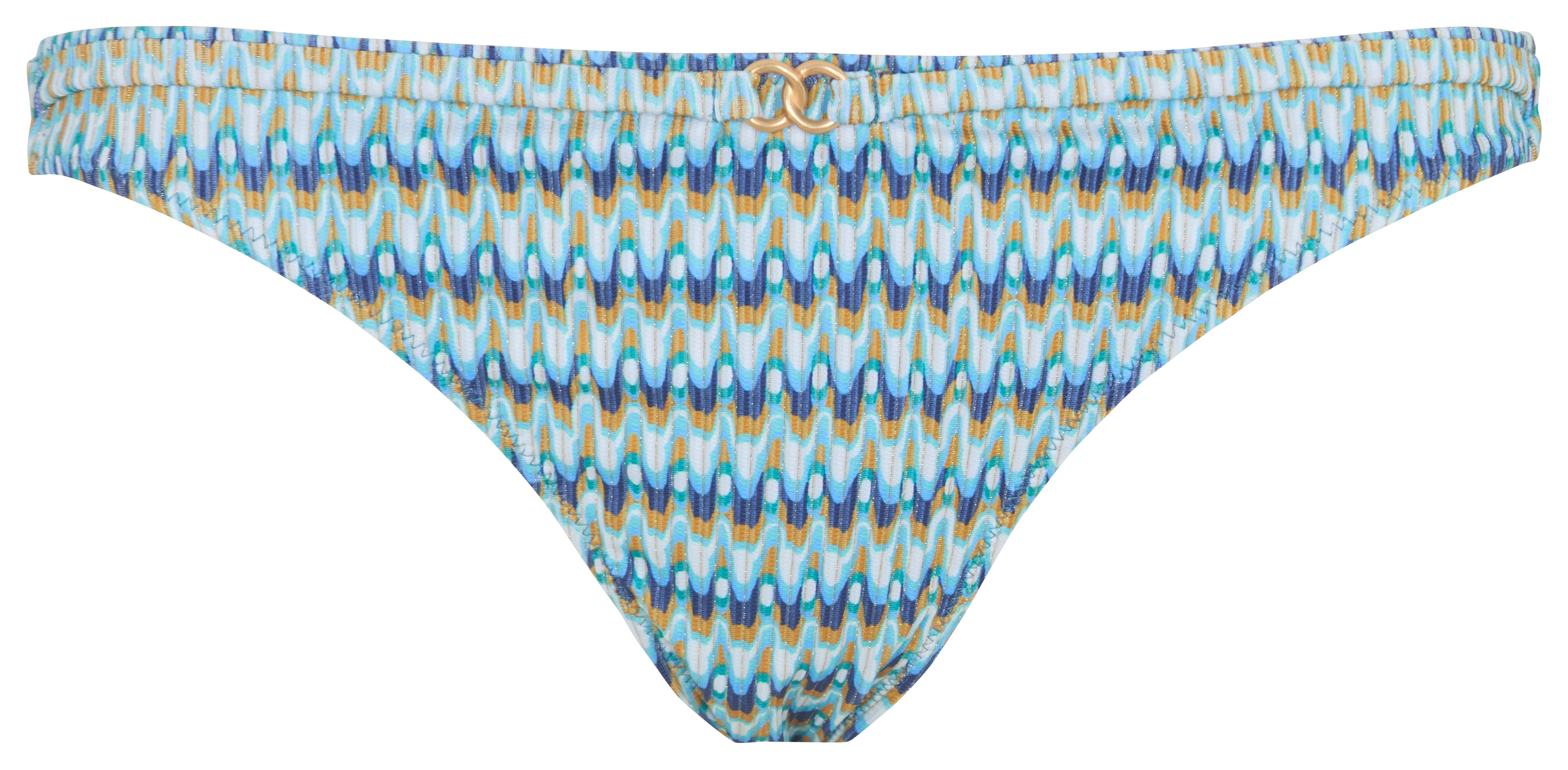 Flower print bikini bottom BANANA MOON Blue