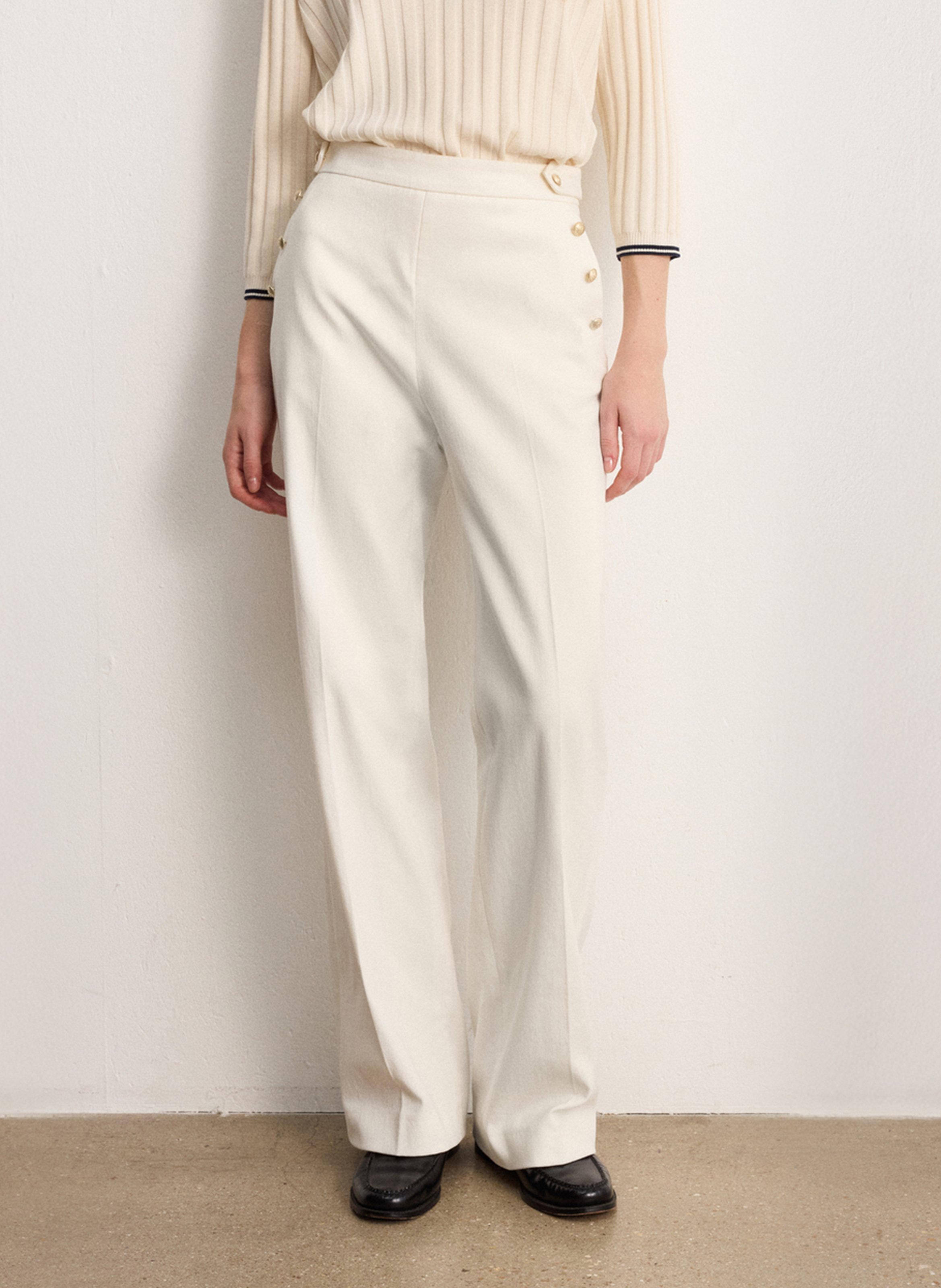 Cotton-blend bucket hat PABLO Beige