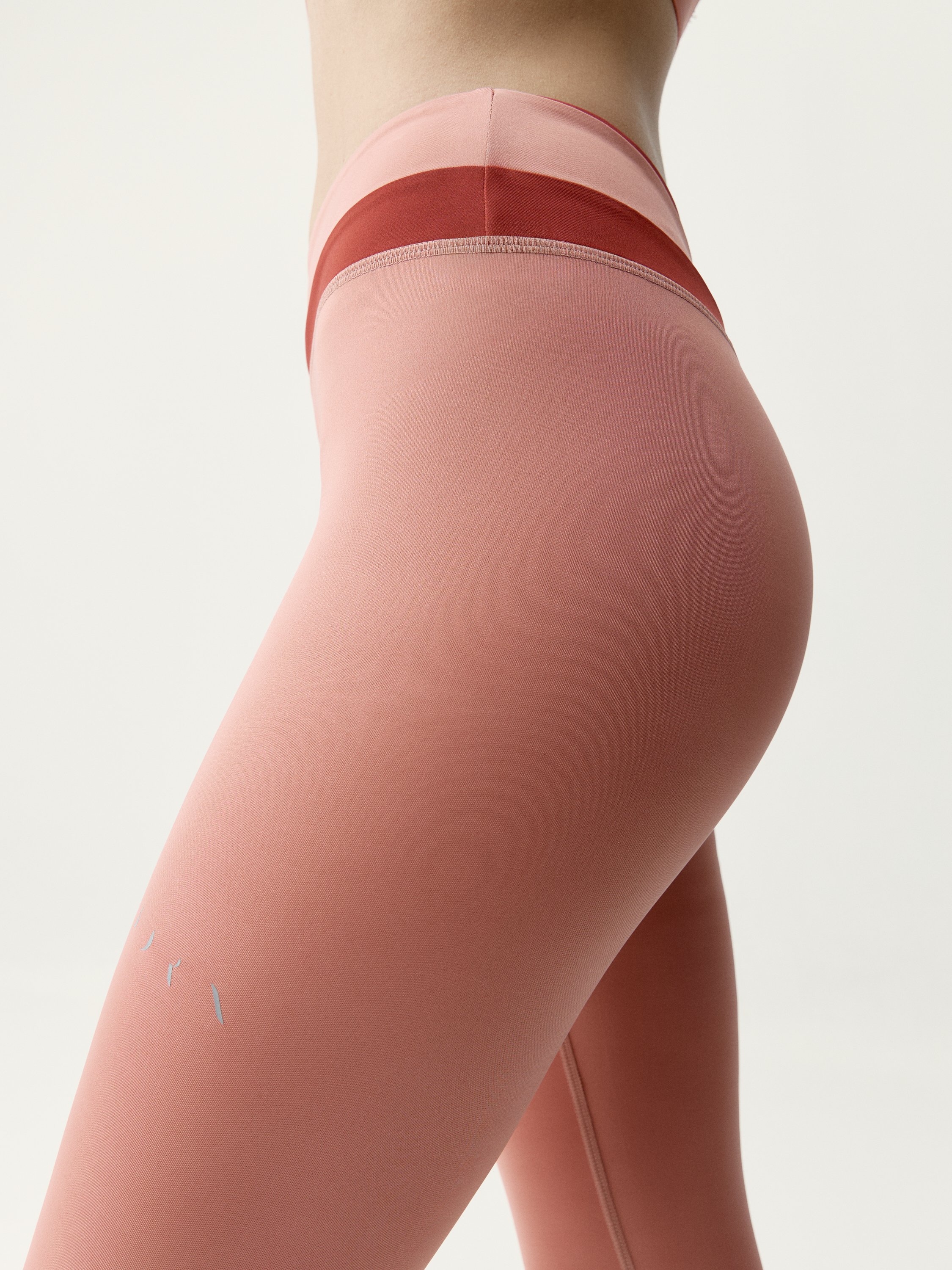 Legging de sport 7/8 performance kate BORN Orange