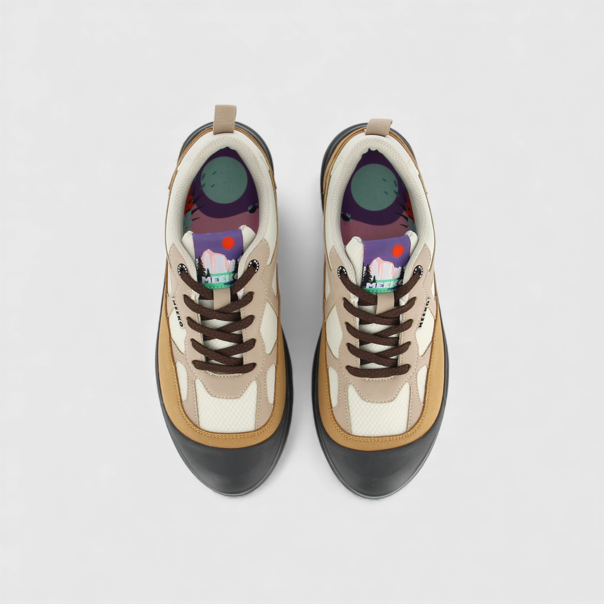 Baskets techniques et durables MEEKO Beige