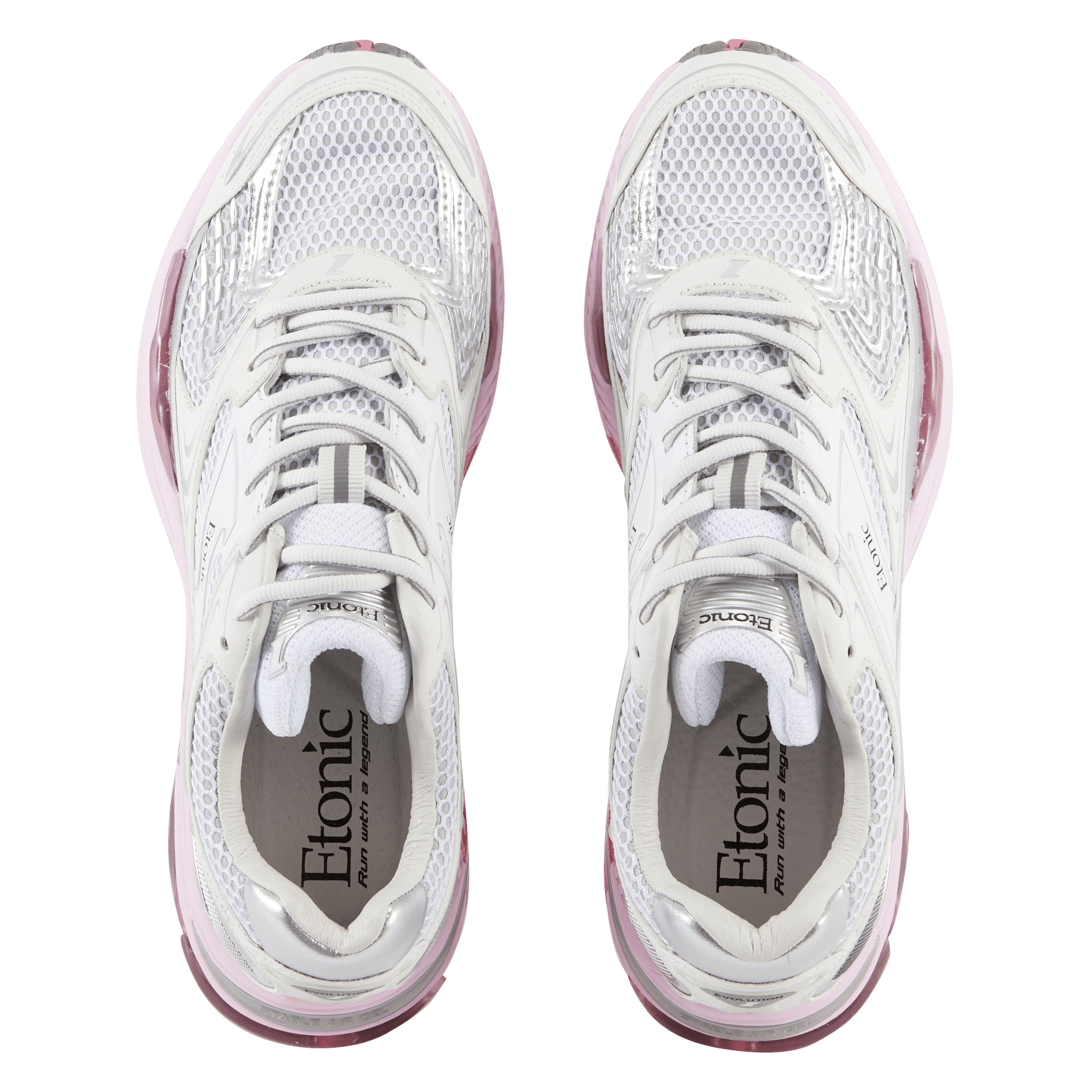 Flache Sneaker zum Schnüren ETONIC Rosa