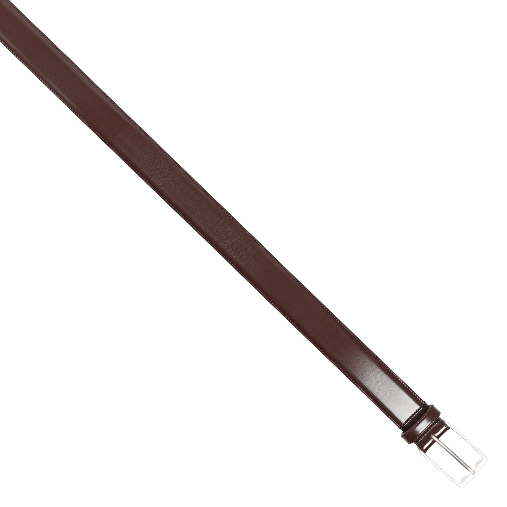 Leather belt SANDRO Brown