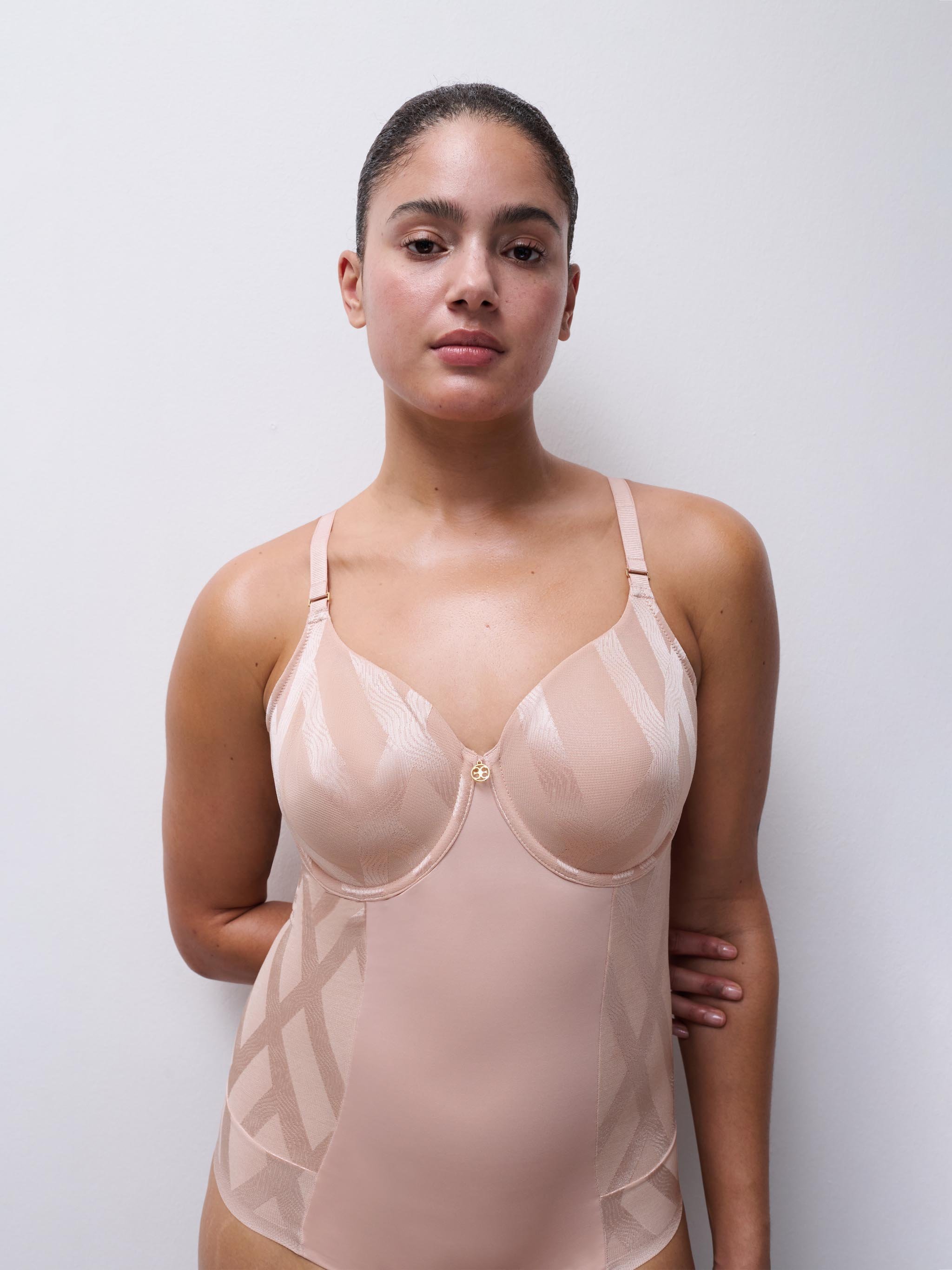 Bodysuit CHANTELLE Beige