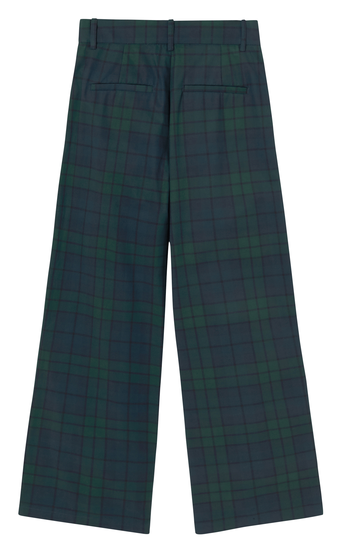 Pantalon large à carreaux THE TINY BIG SISTER Multicolore