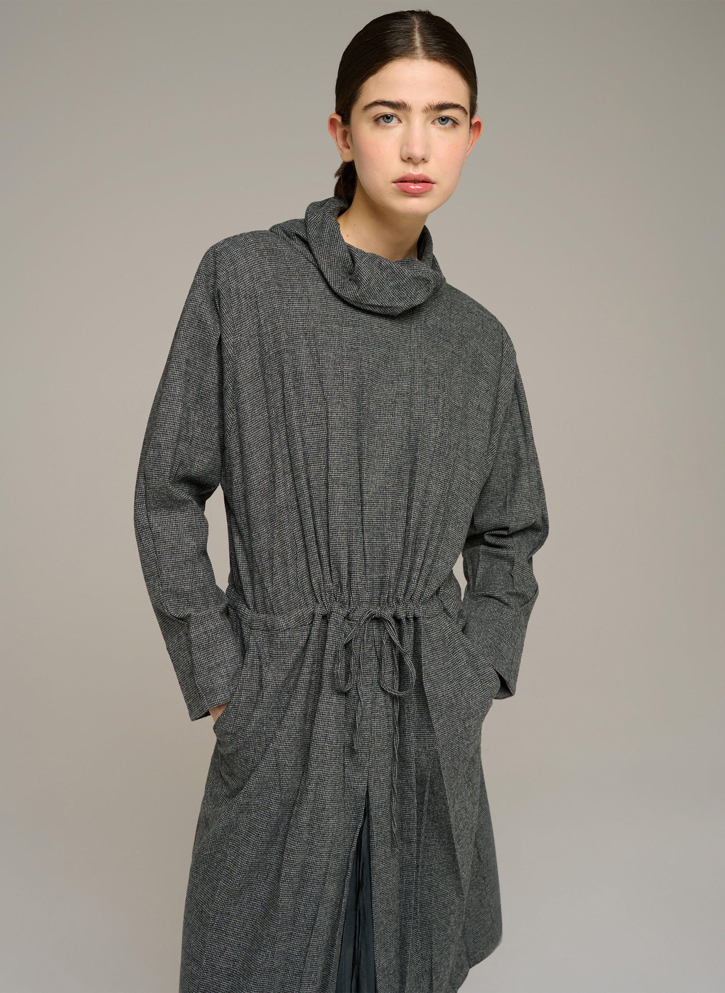 Robe courte ample  COTELAC Grau