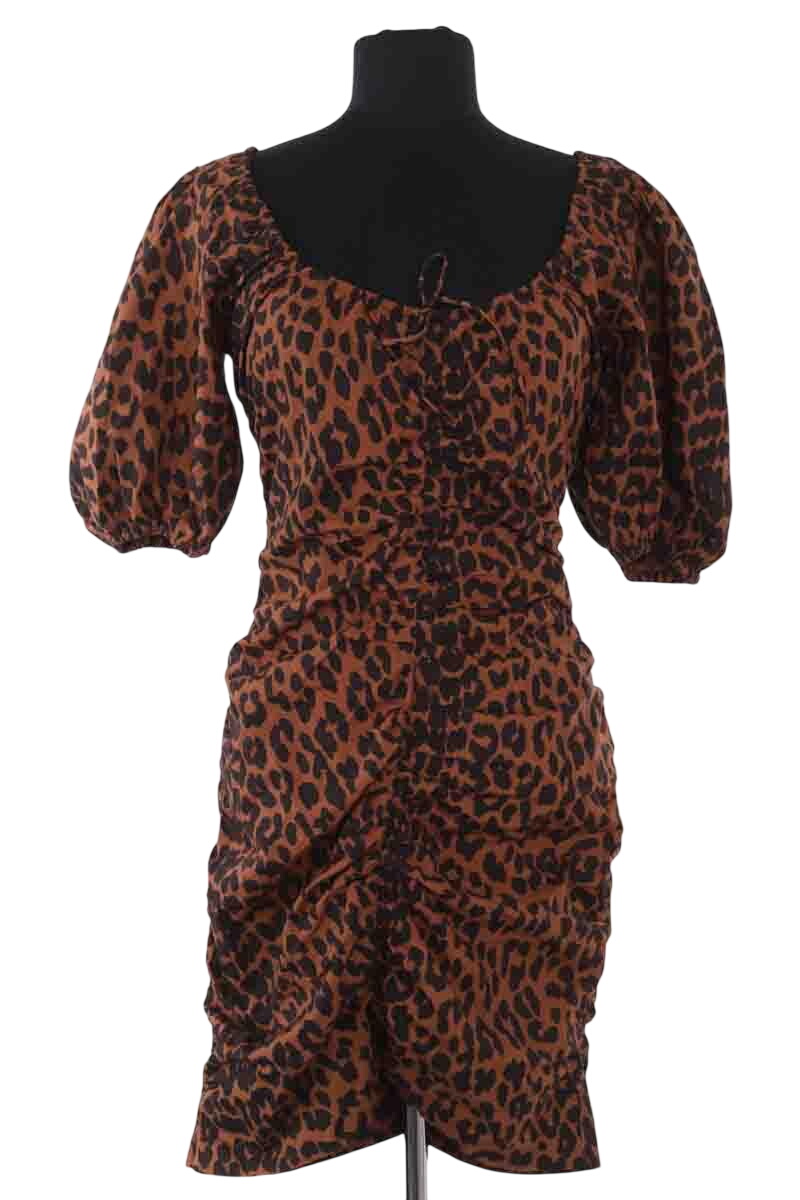 Dress GANNI - Seconde Main Brown