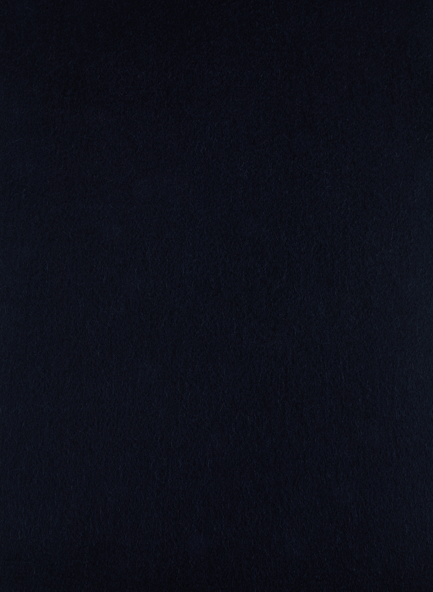 Solid scarf with fringed edges in cashmere SAISON 1865 Blue