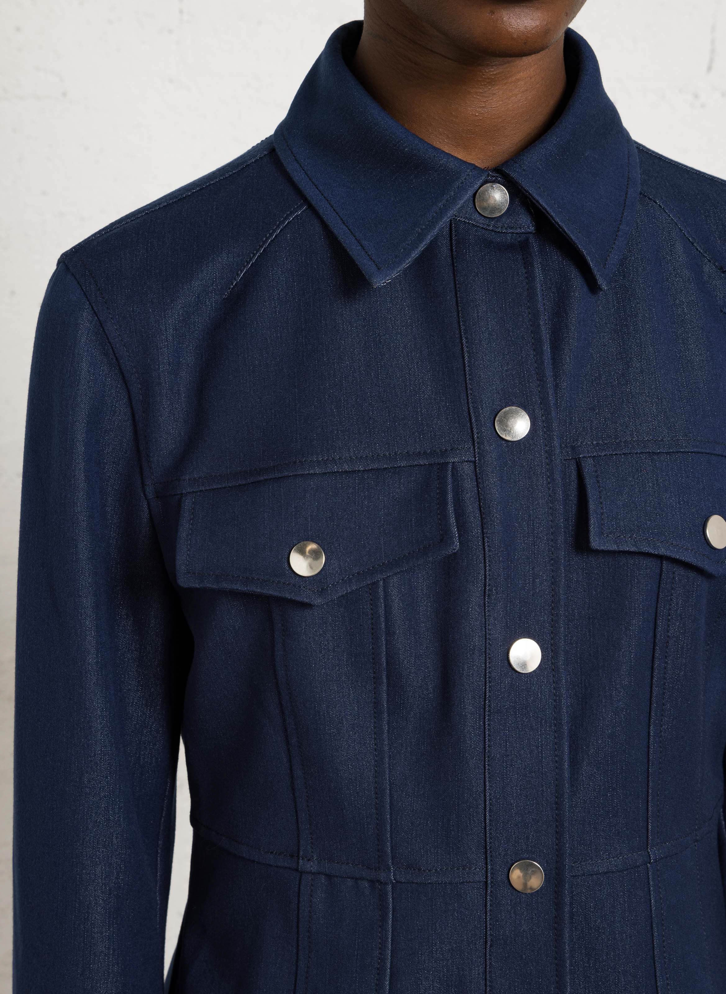 Veste boutonnée effet denim IMPERIAL Blue