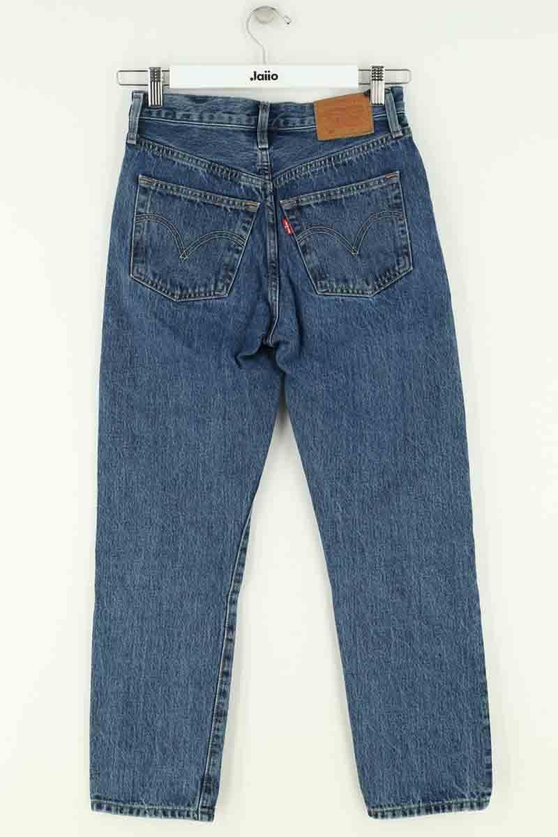 Straight Leg Jeans w23 l26 501 LEVI'S - Seconde main Blue
