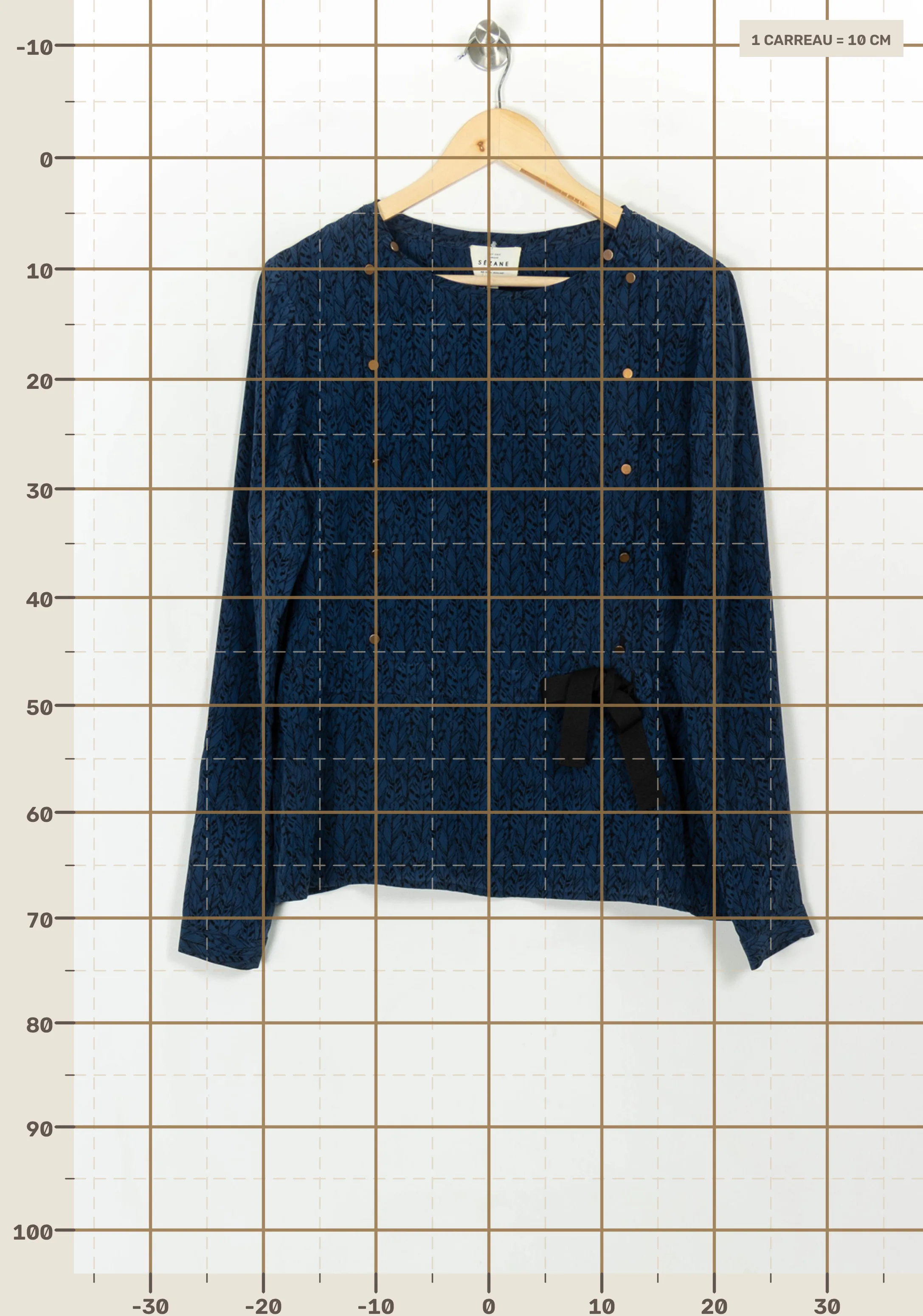 Blouse SEZANE - Seconde main Blue