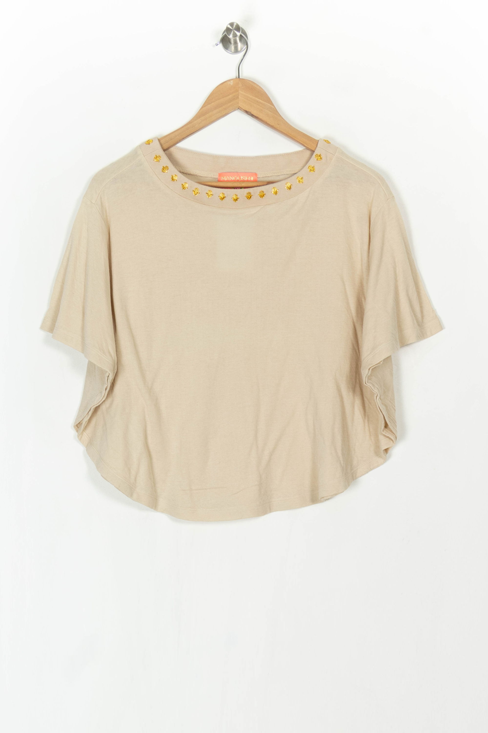 Top & tank top Manoush - Seconde Main Beige