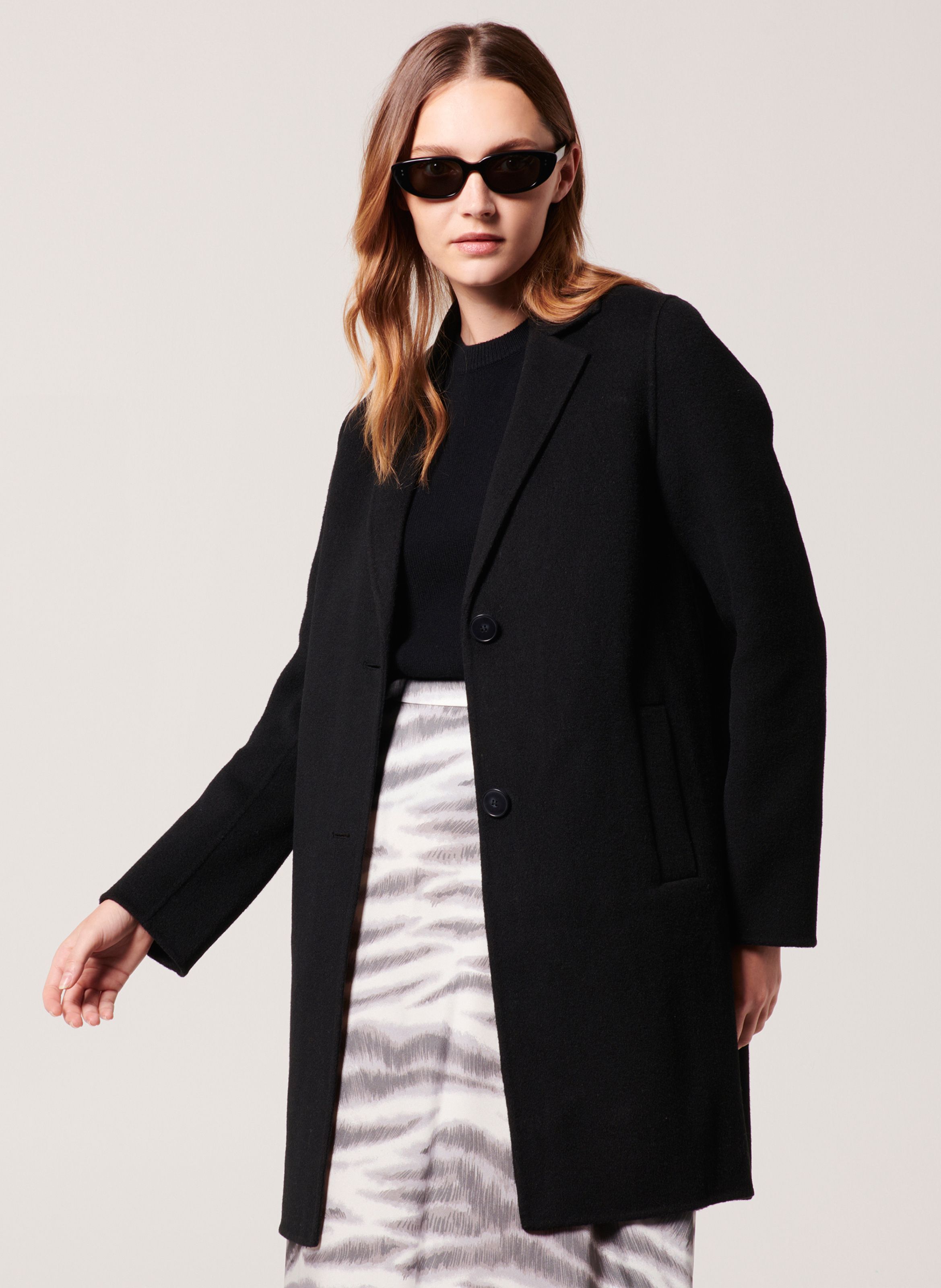 Manteau discount zapa noir