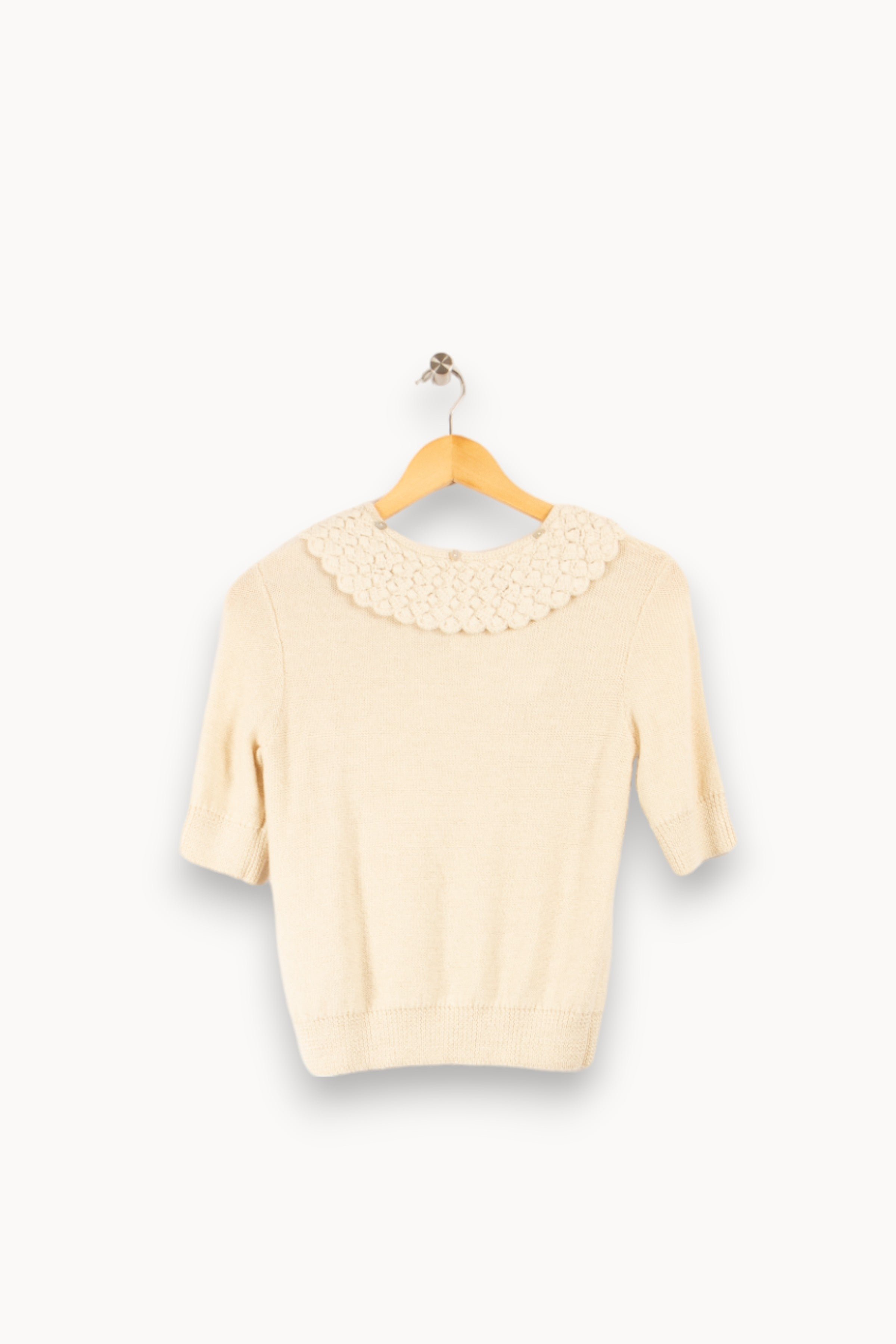 Pullover AGNES B. - Seconde Main White