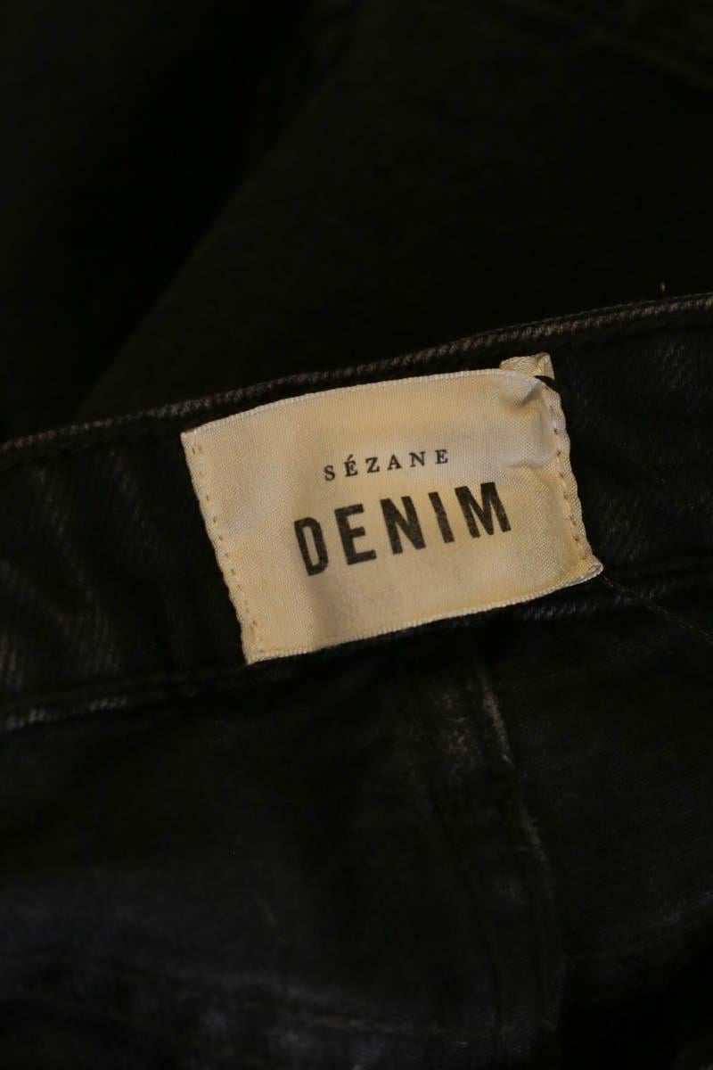 Cotton skinny jeans Black