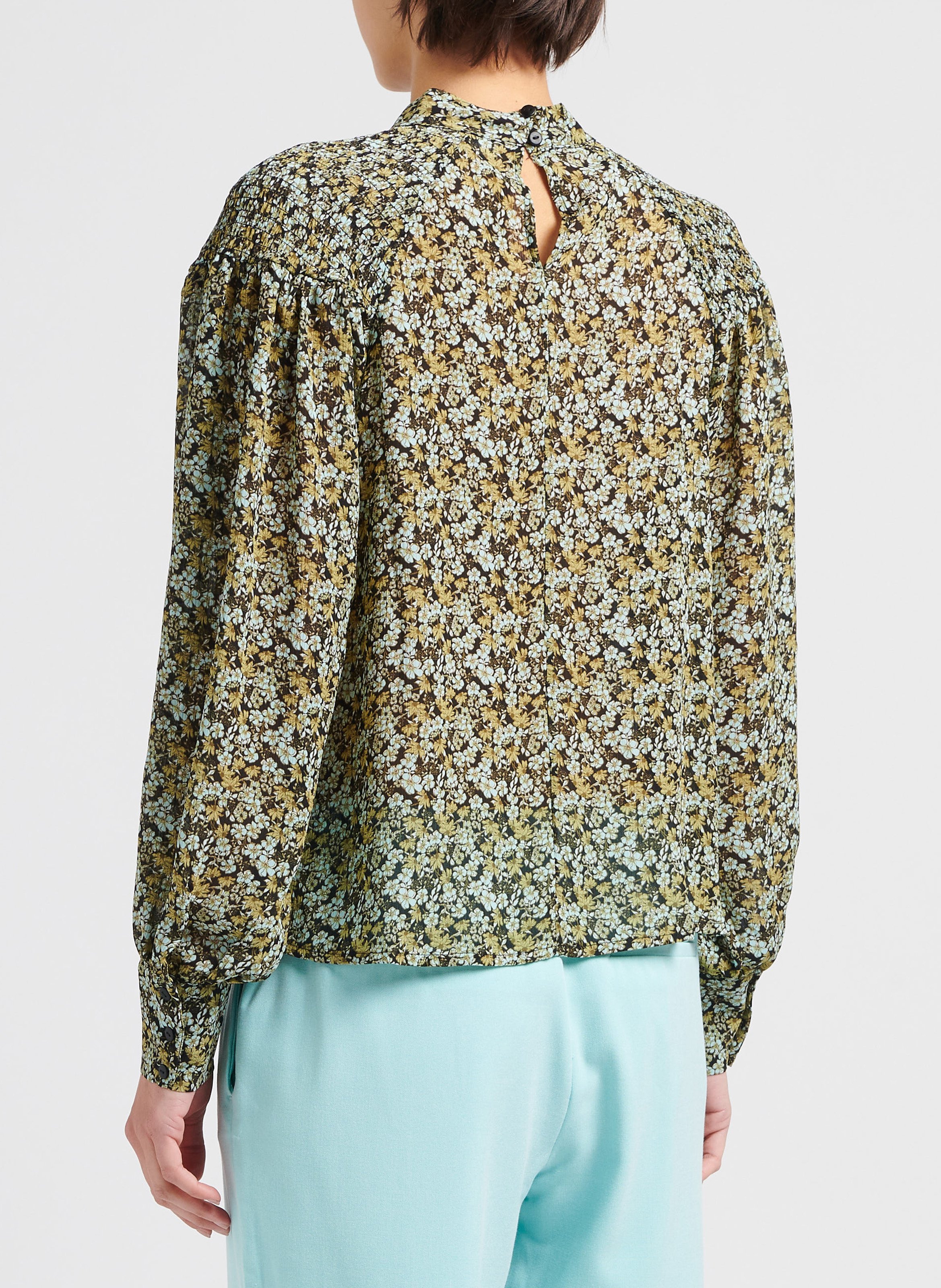 Top col montant MOSS COPENHAGEN Vert