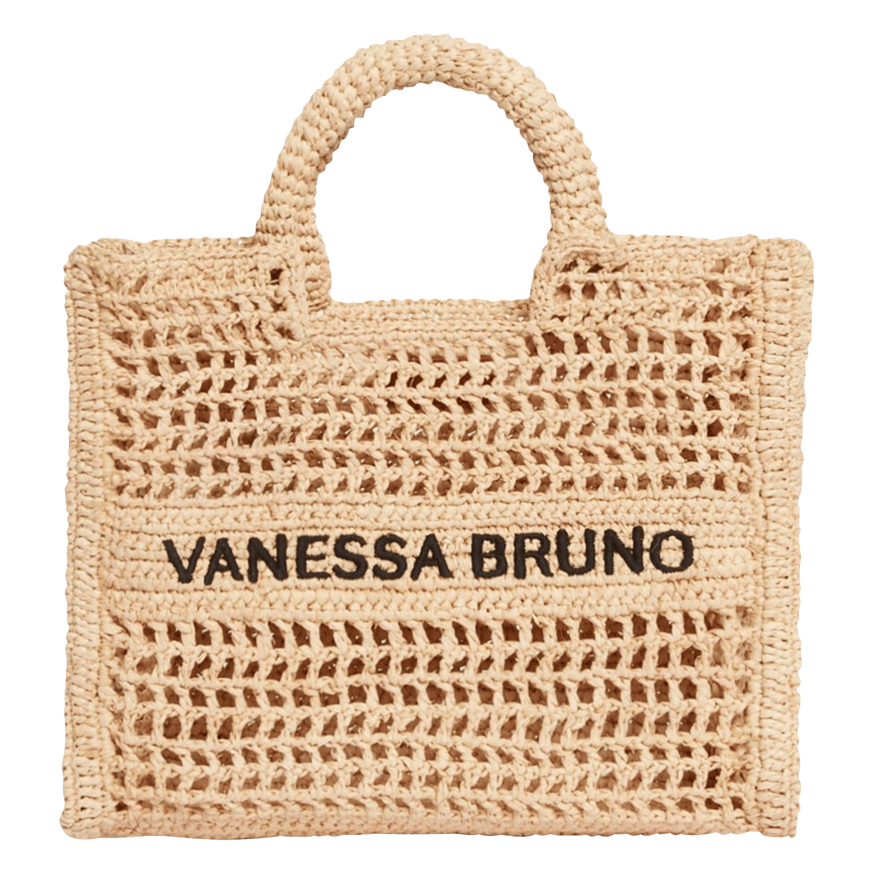 Panier en raphia VANESSA BRUNO Beige