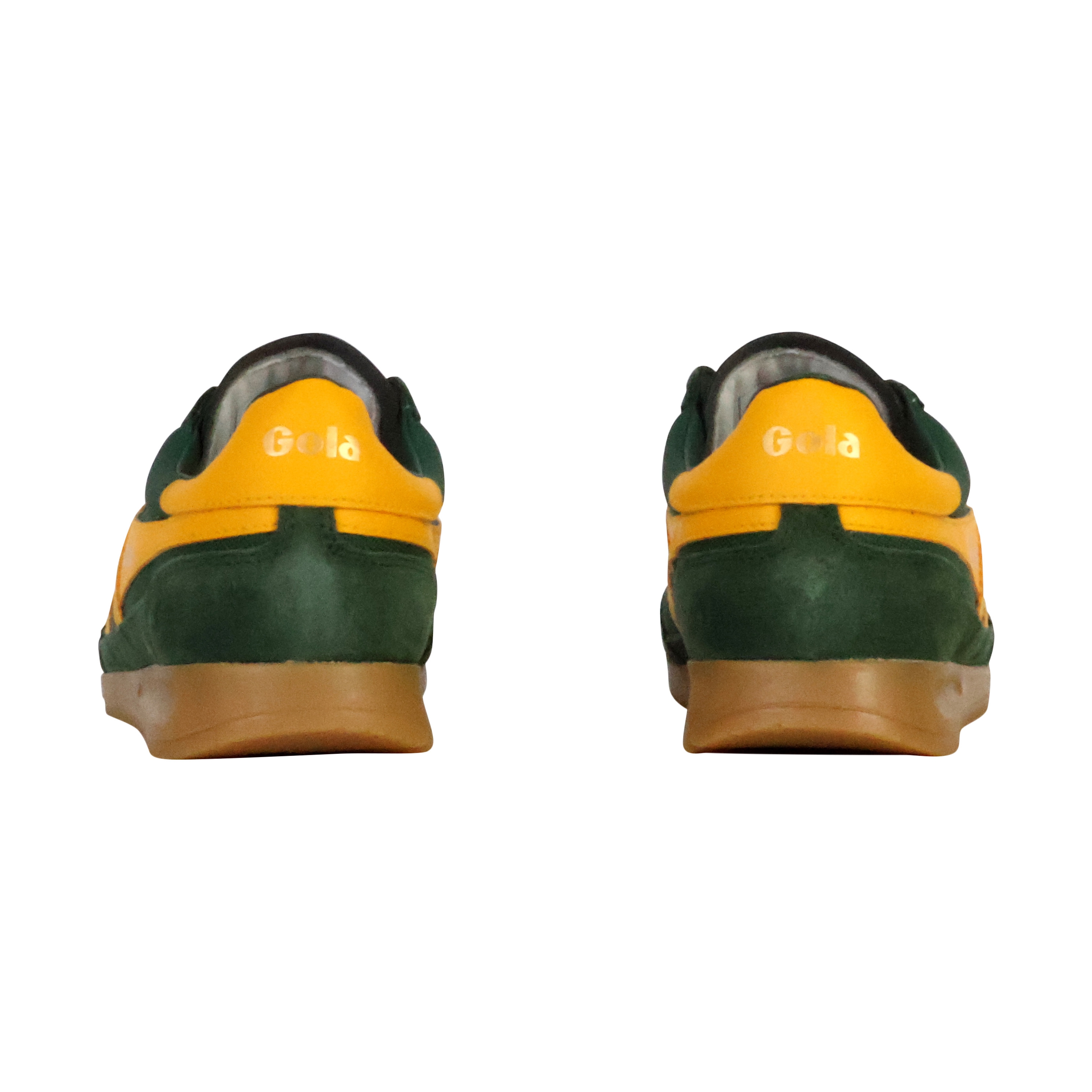 Leather sneakers tornado GOLA Green