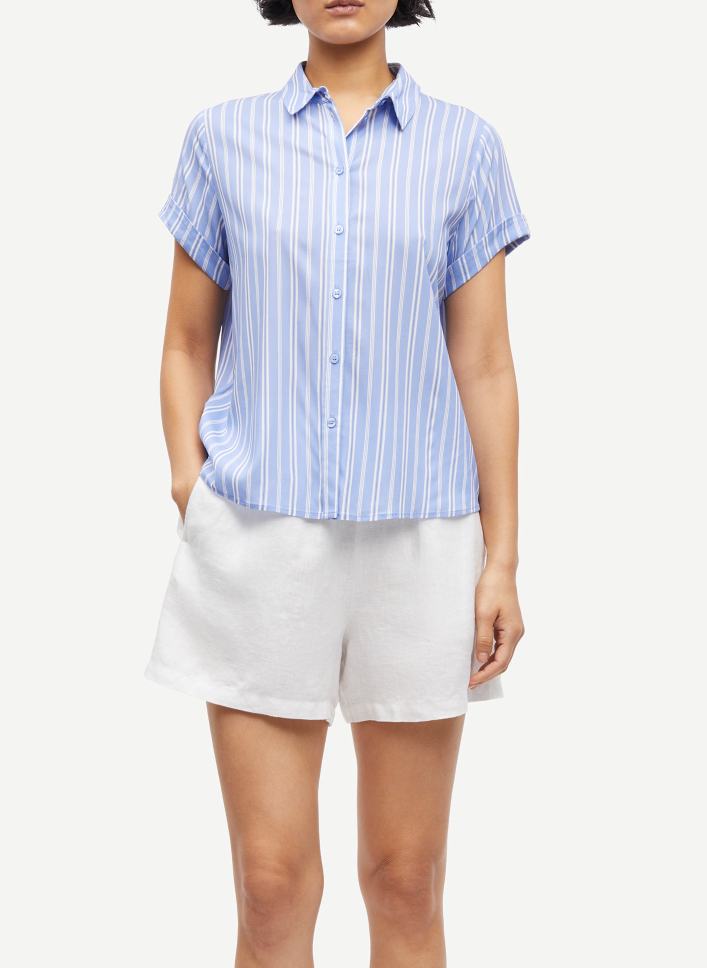 Chemise ample à col classique SAMSOE SAMSOE