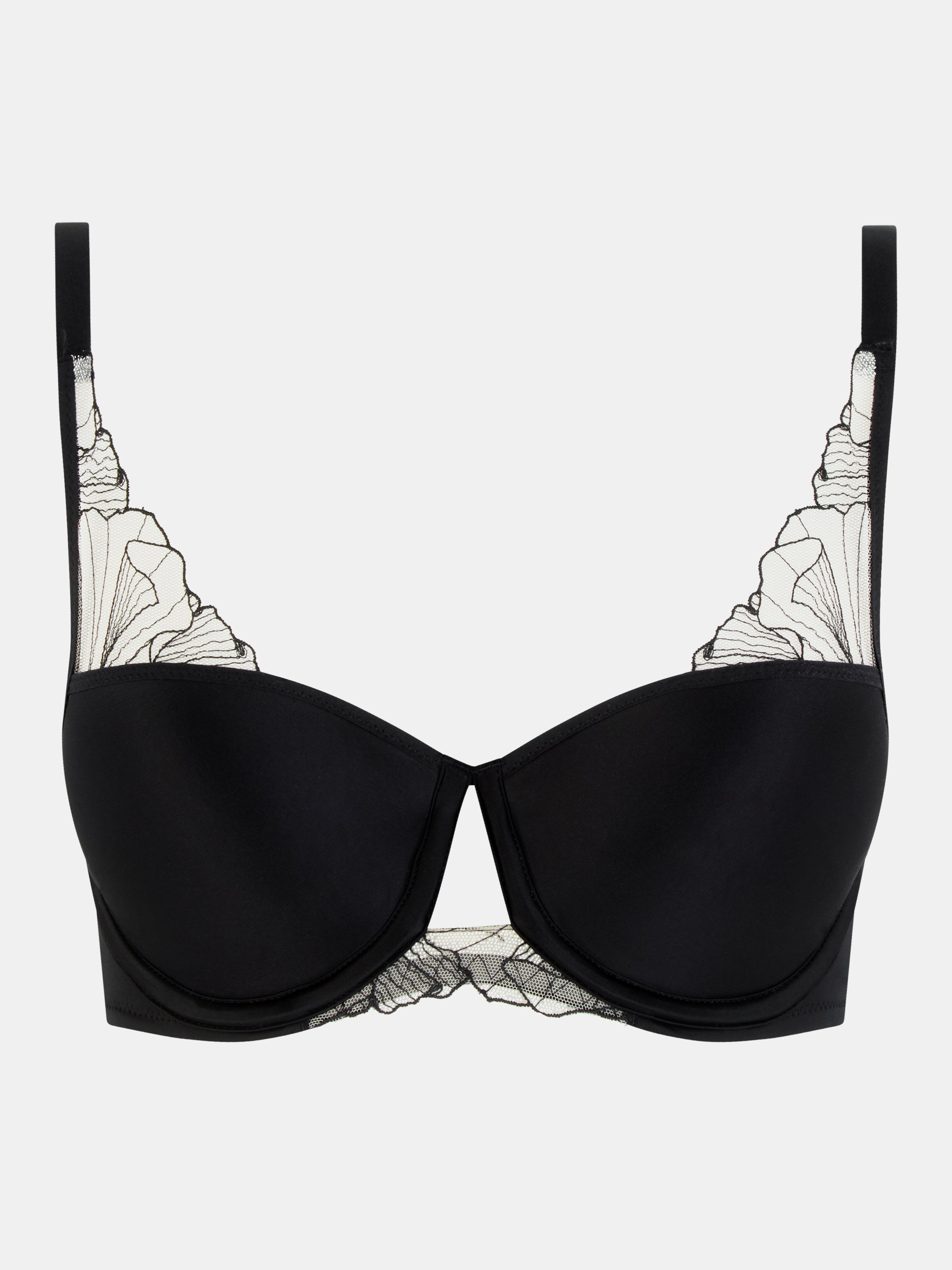 Memory foam half-cup bra Multicolored