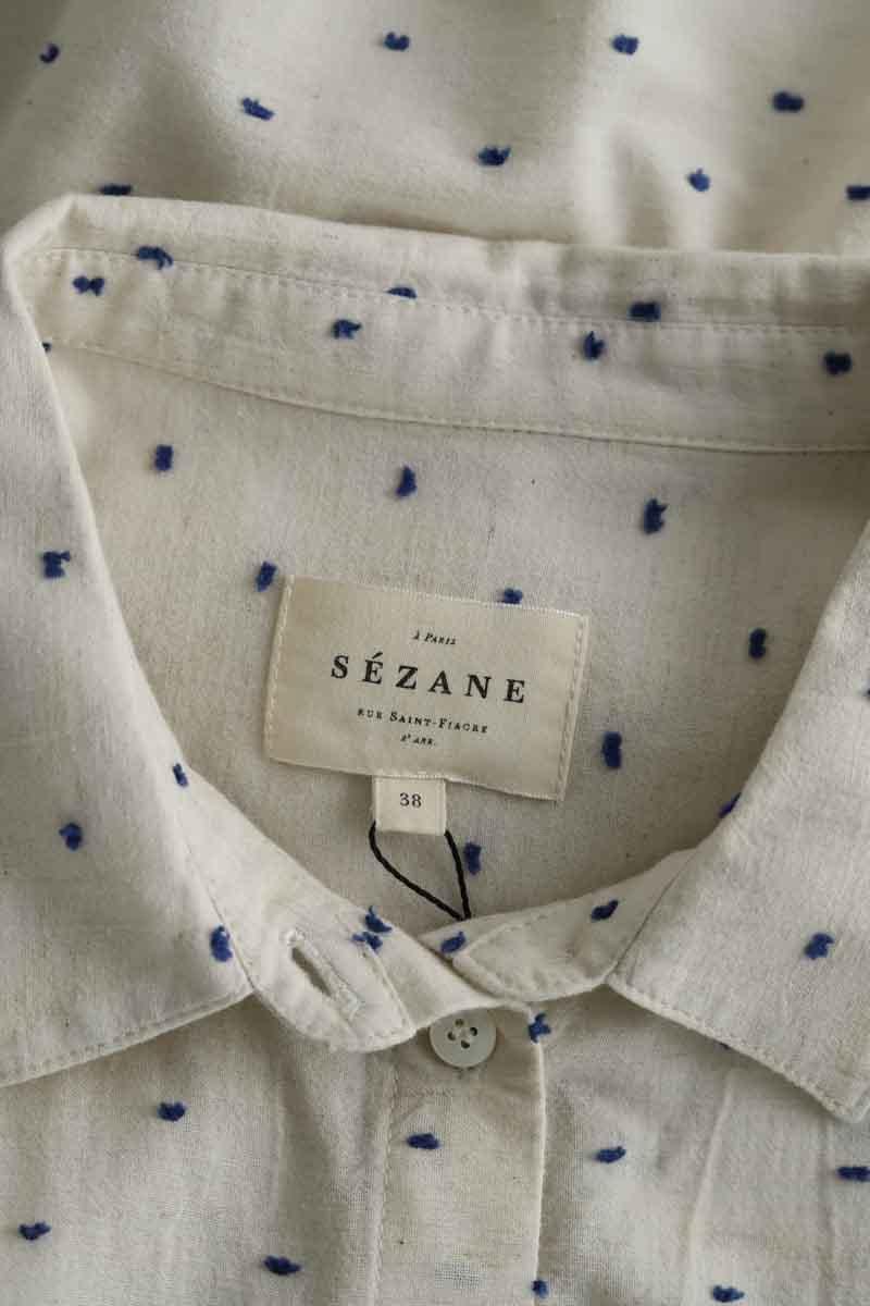Cotton shirt SEZANE - Seconde main Beige
