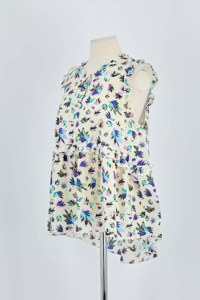 Azawood sleeveless top HEIMSTONE - Seconde Main Beige