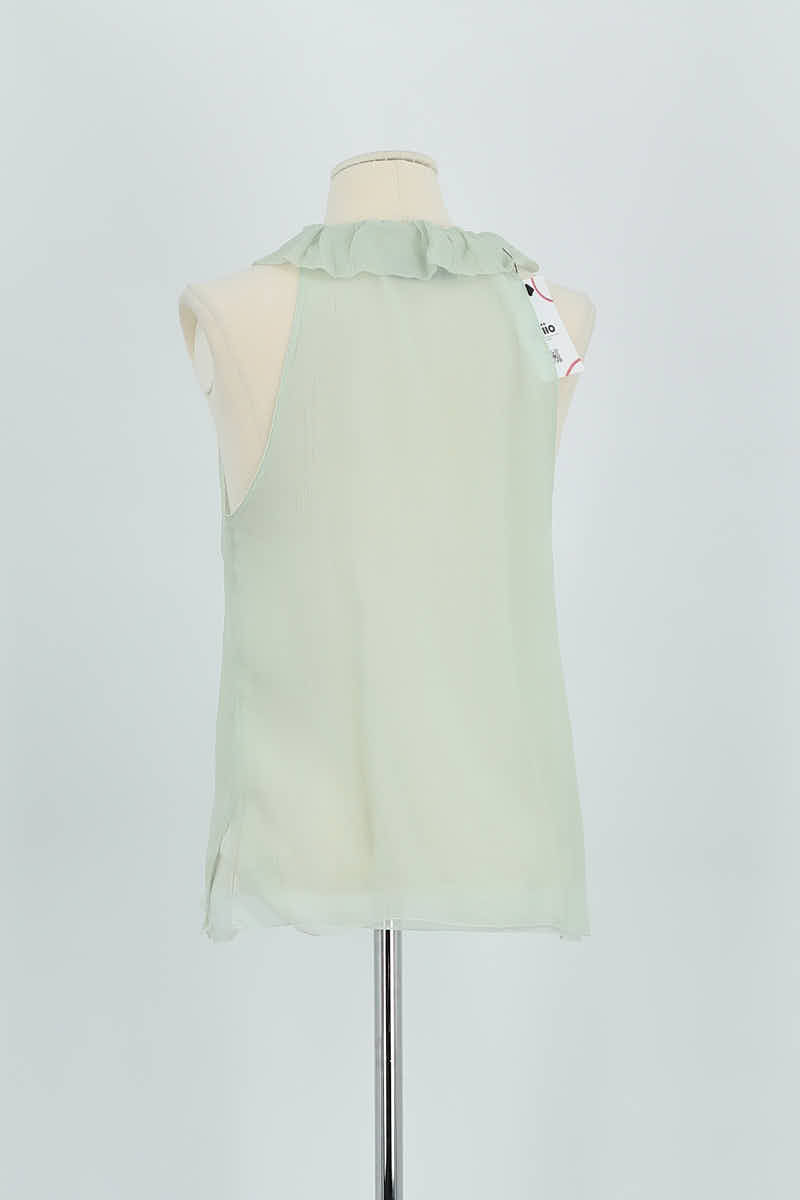 Azawood sleeveless top ARMANI - SECONDE MAIN Green