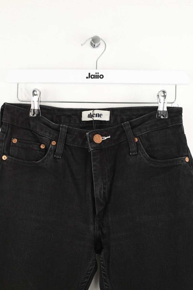 - Straight-leg jeans
- 5 pockets
- Straight cut
- Faded effect ACNE STUDIOS - Seconde Main Black