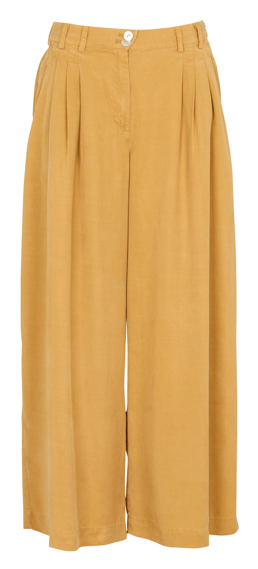 Fließende weite Hose NICE THINGS Gelb