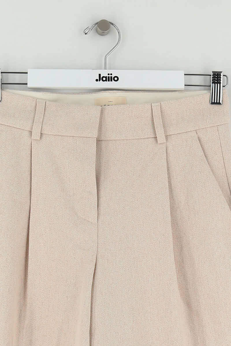 Wide trousers SEZANE - Seconde main Beige