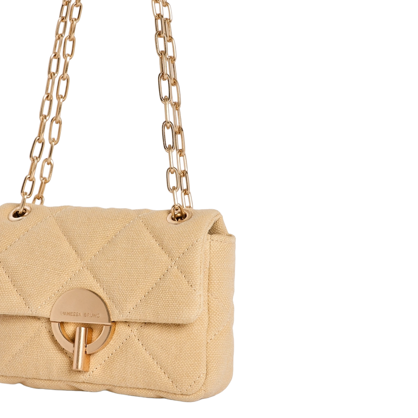 Imitatieleren schoudertas Oranje