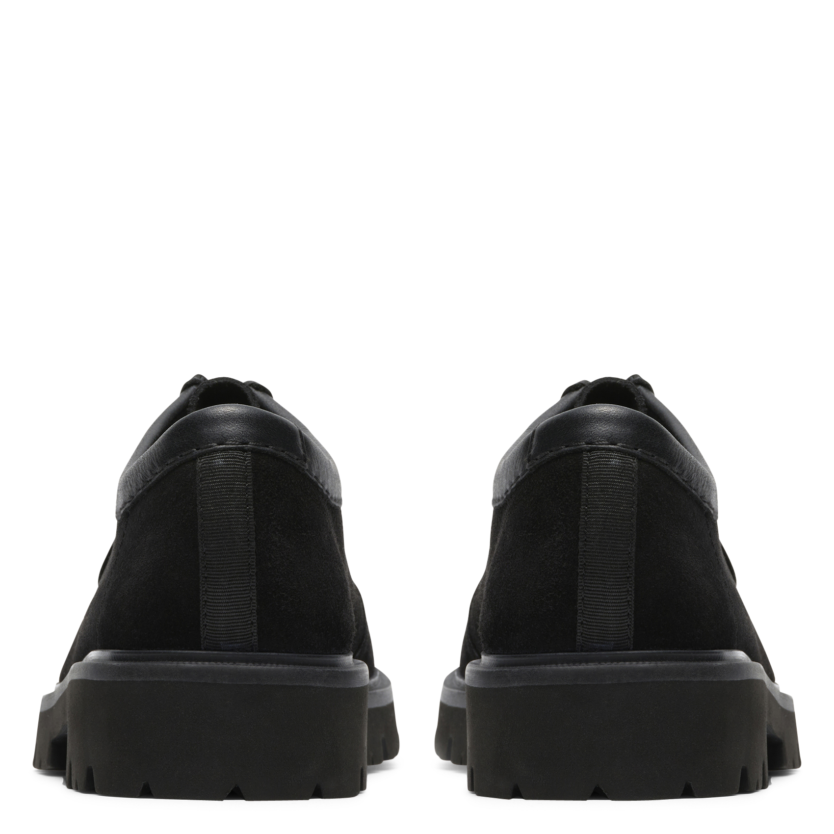 Leren loafers CLARKS Zwart