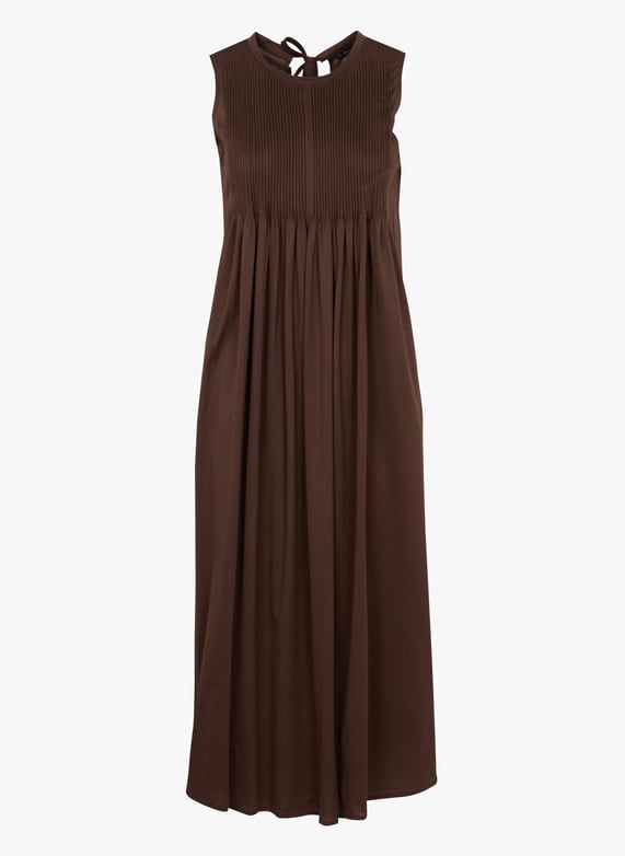 Flowy sleeveless solid maxi dress Brown Max mara week end - Women | Place des Tendances Flowy sleeveless solid maxi dress Brown Max mara week end - Women | Place des Tendances