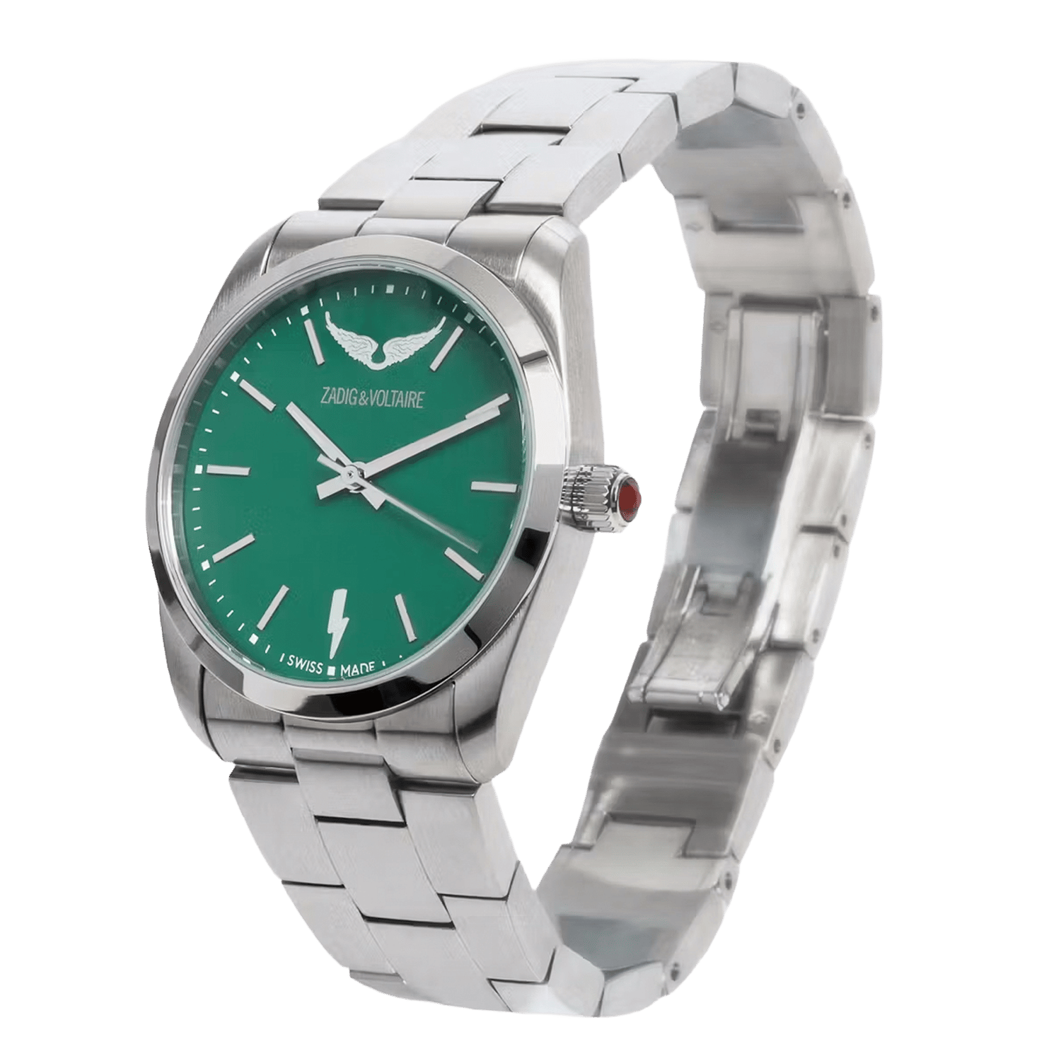 Montre en acier ZADIG&VOLTAIRE Vert