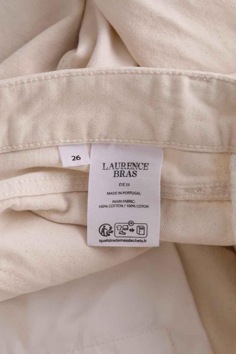 - Straight-leg jeans
- 5 pockets
- Straight cut
- Faded effect LAURENCE BRAS - Seconde Main Beige