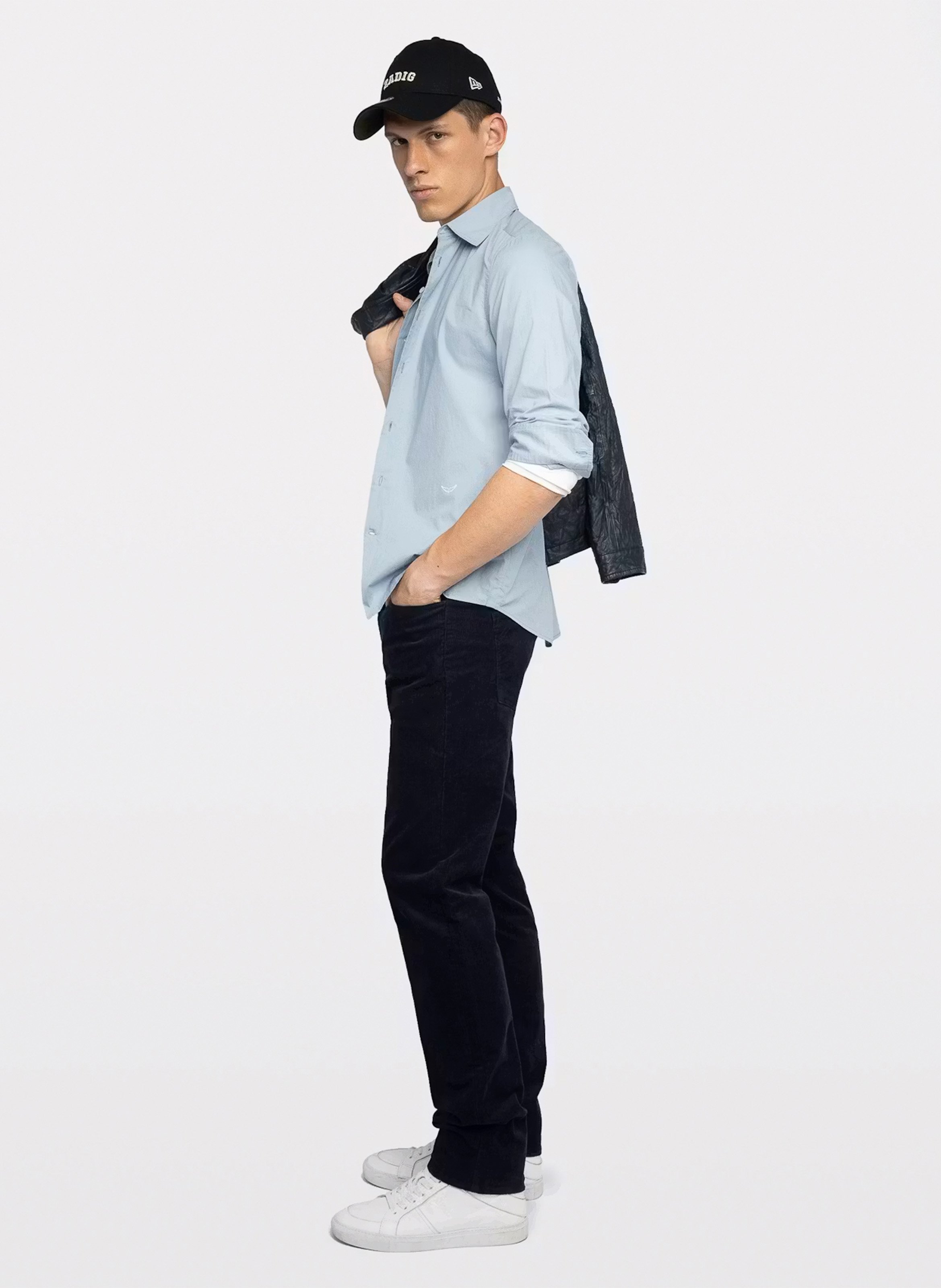 Slim-fit stretch cotton jeans ZADIG&VOLTAIRE Blue