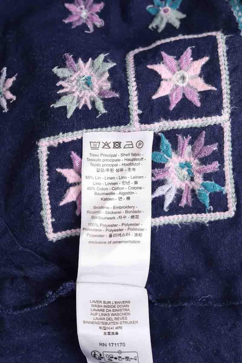Azawood sleeveless top LOUISE MISHA - Seconde Main Blue