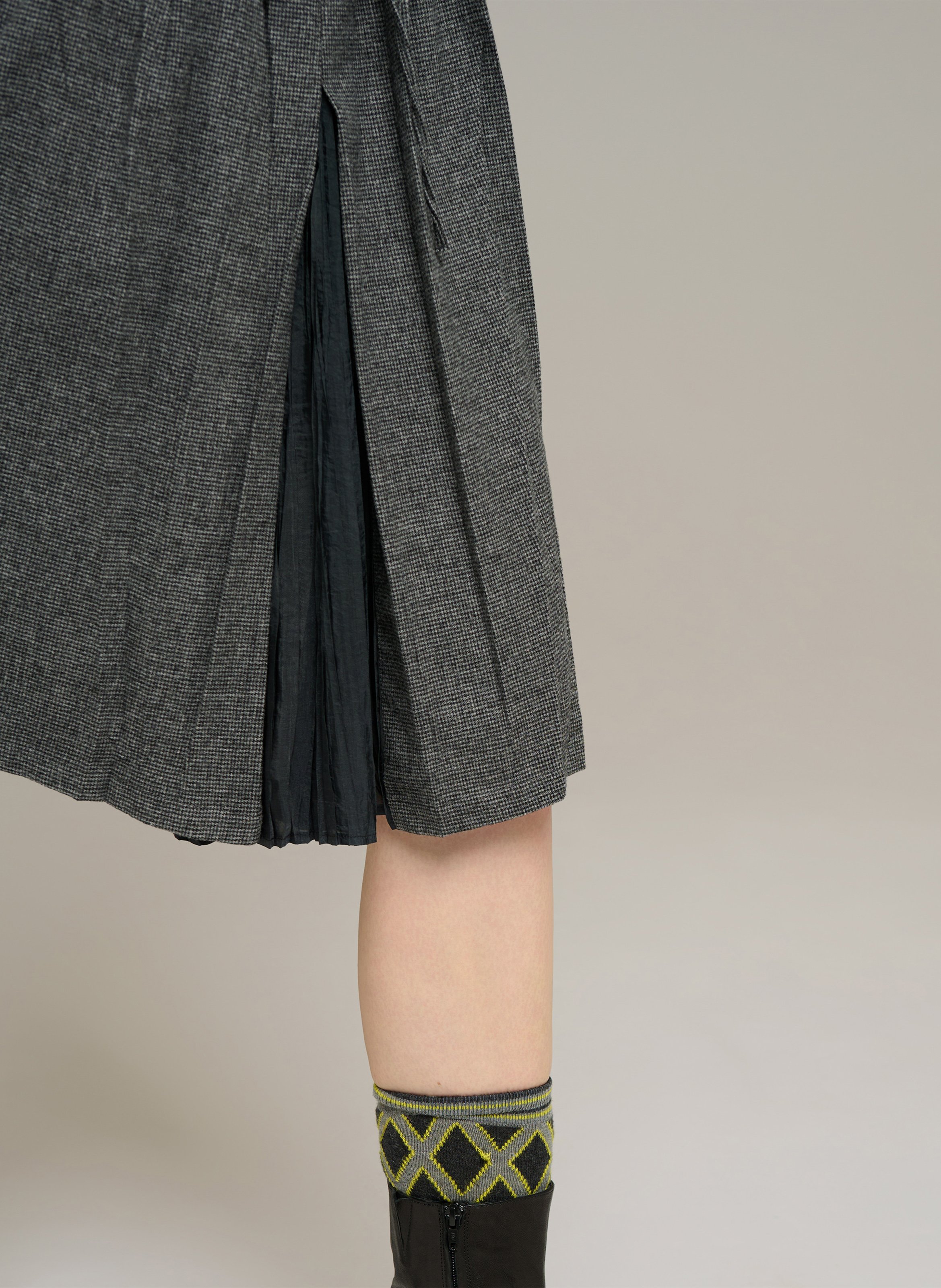 Robe courte ample  COTELAC Grau
