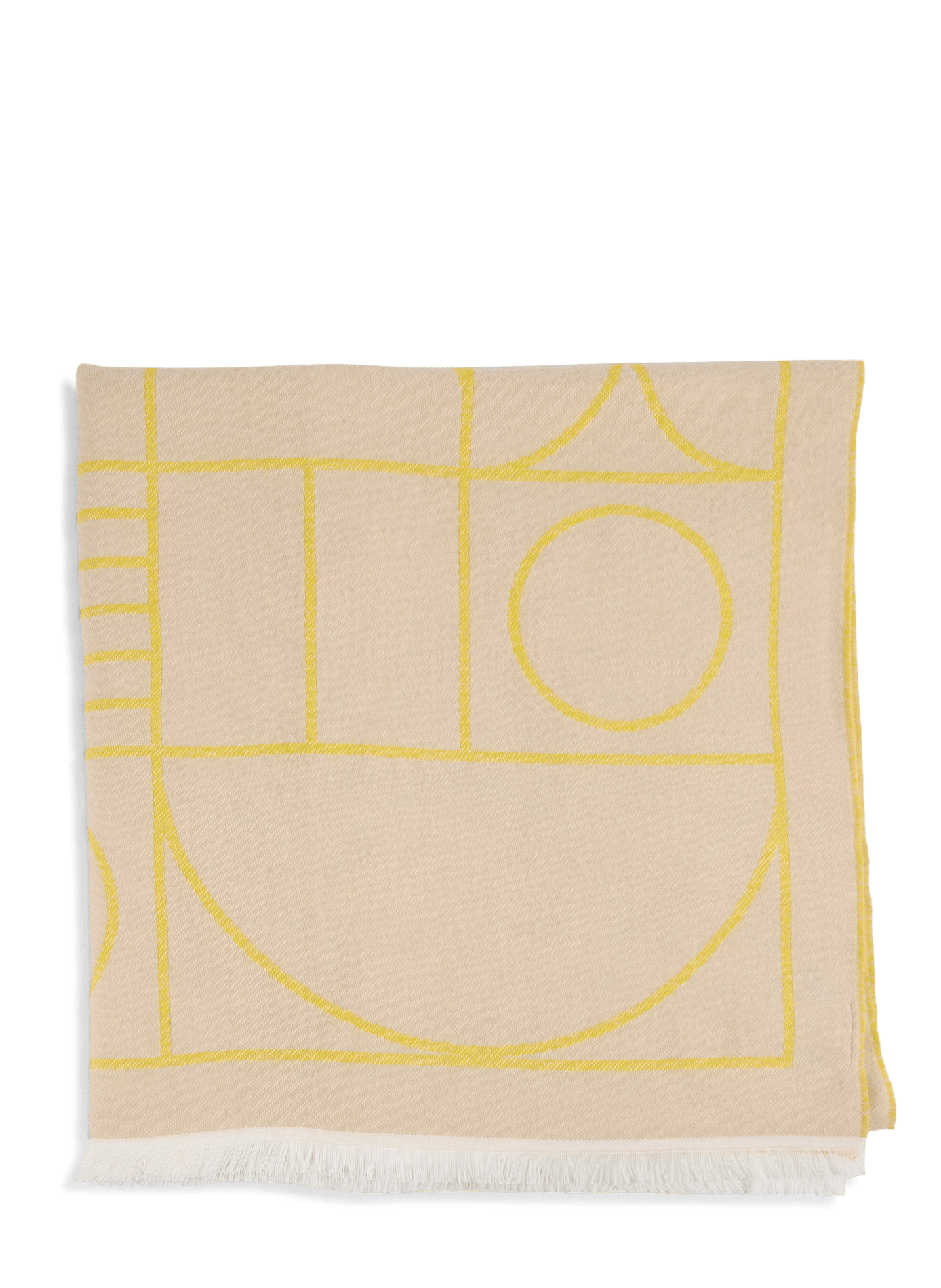 Scarf AU PRINTEMPS PARIS Yellow