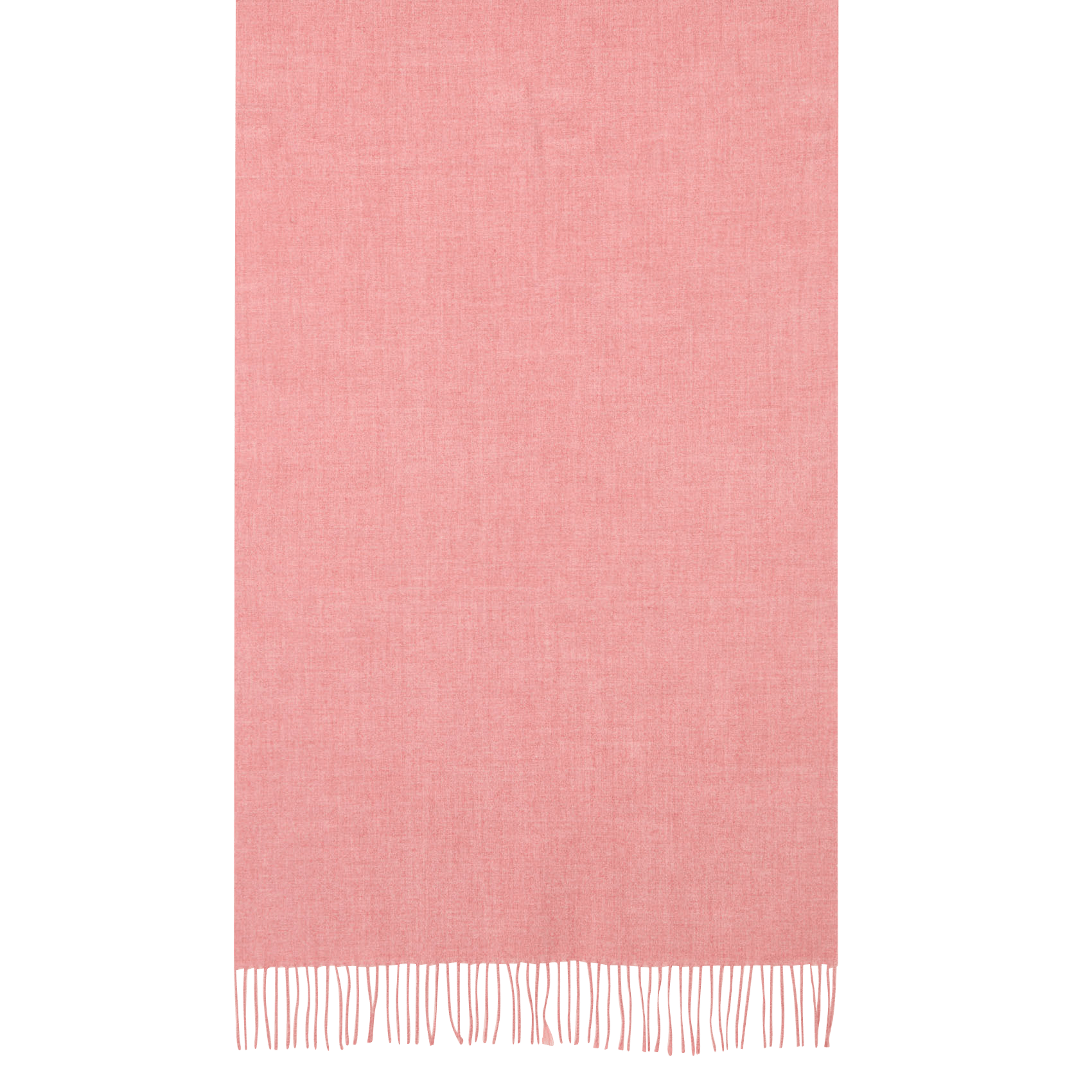 Effen sjaal met franjes MAISON 123 Roze