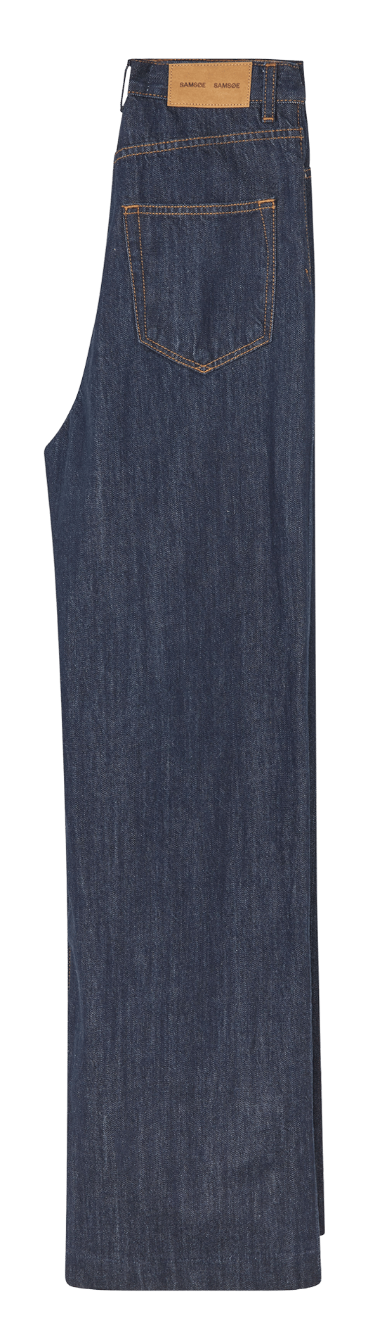 Jean large en denim brut SAMSOE SAMSOE Blauw
