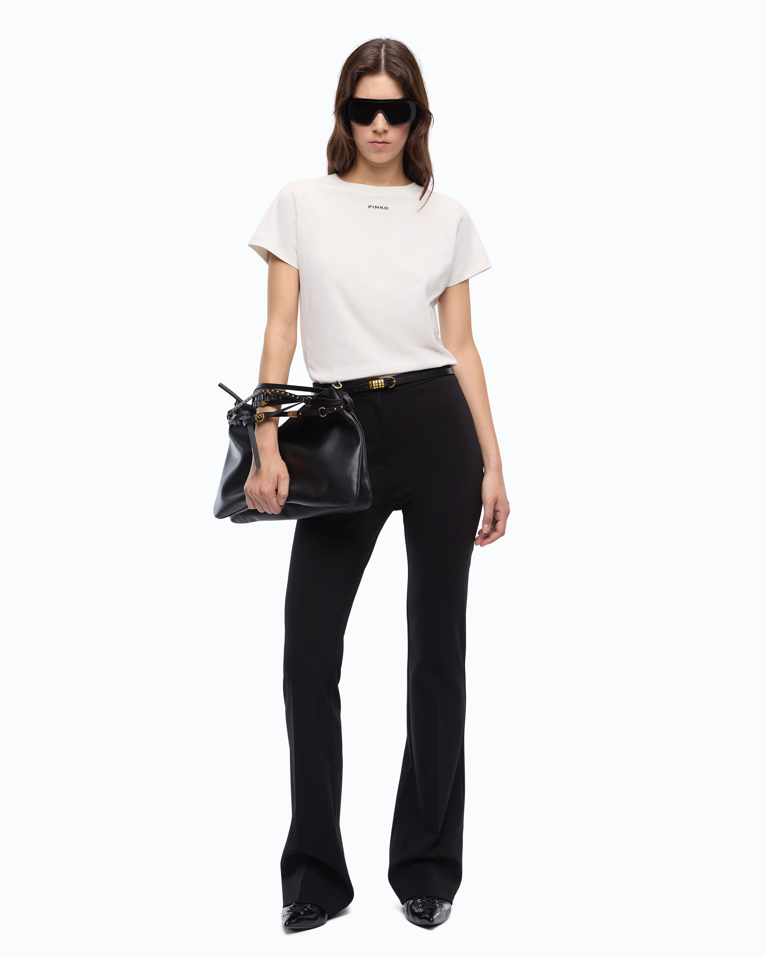 T-shirt à logo pinko PINKO Blanc