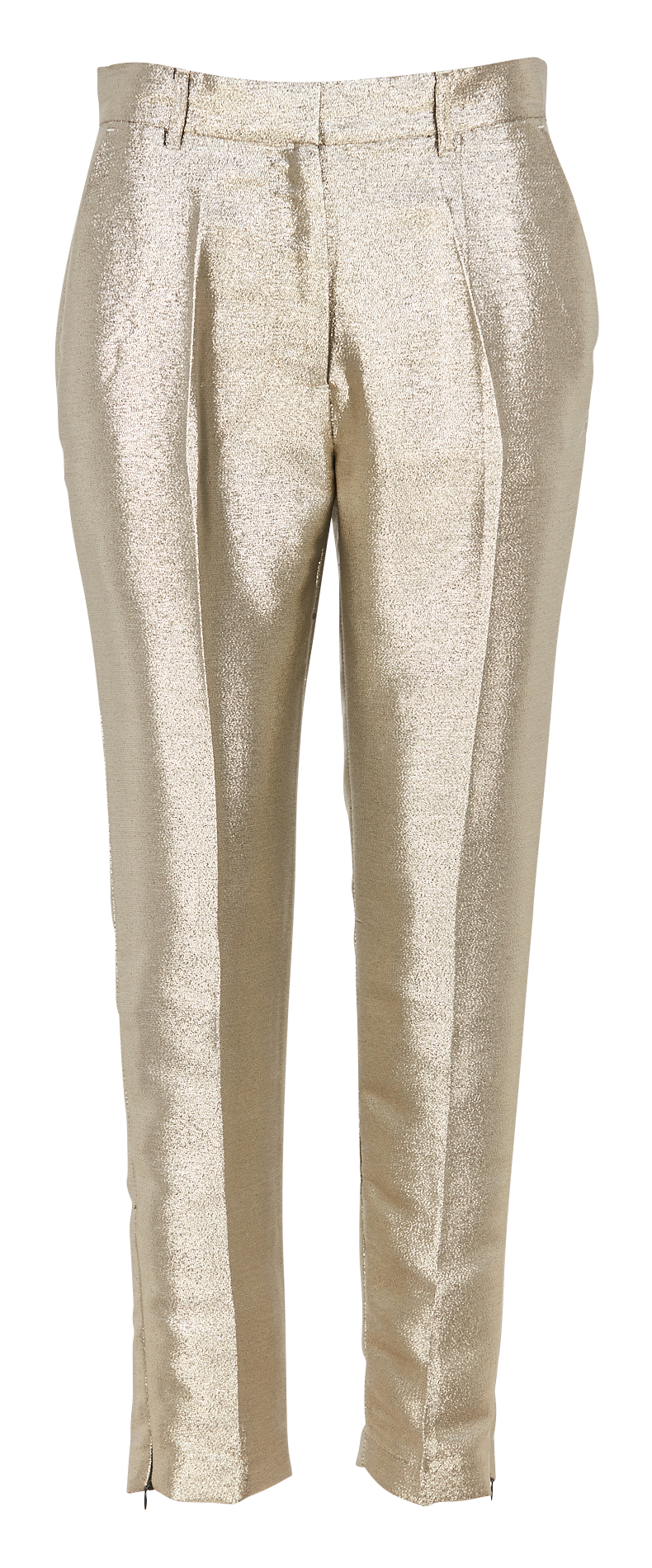 Metallic straight-leg pants MES DEMOISELLES Silver