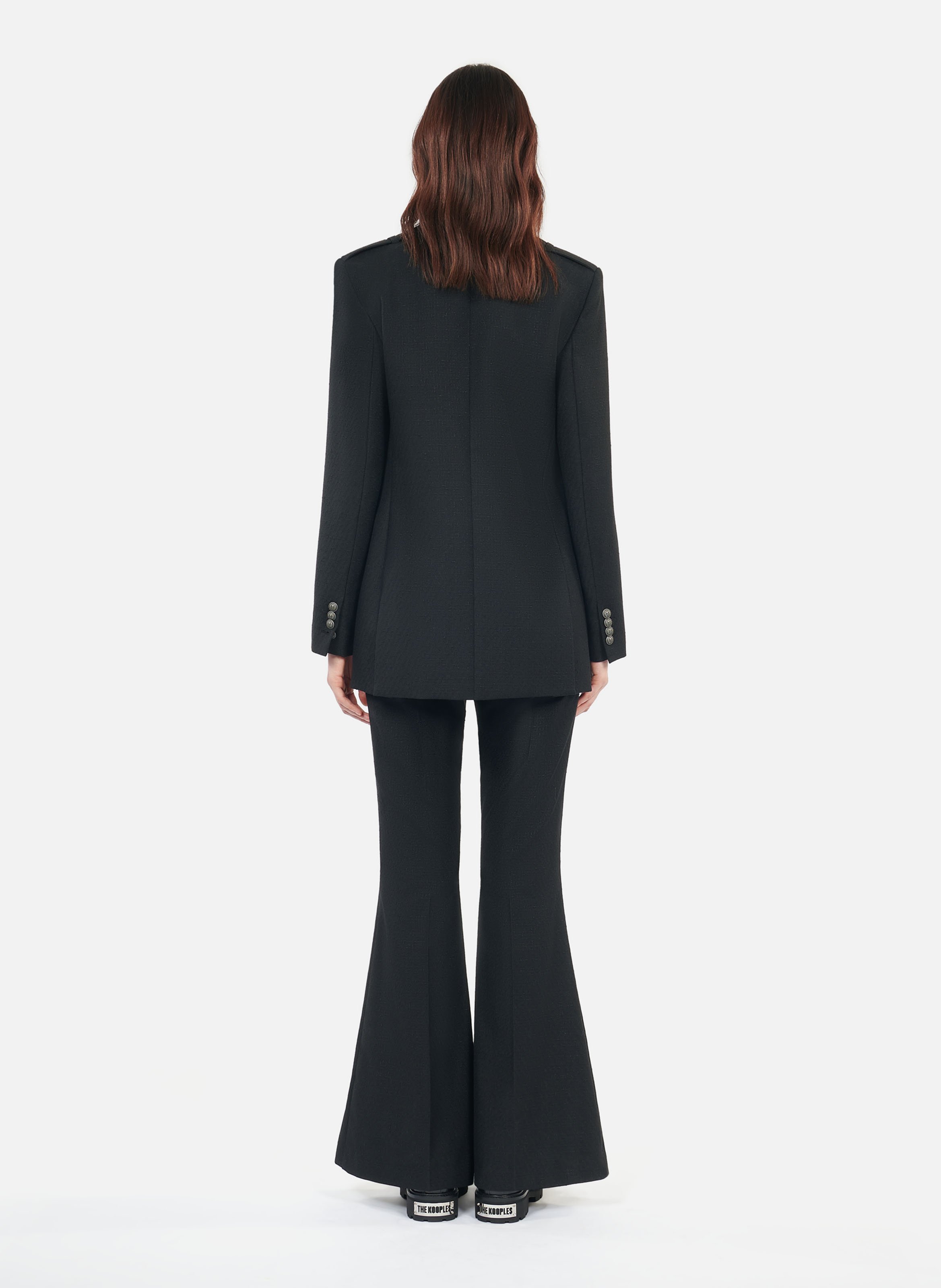 Rechte blazer | wolblend THE KOOPLES Zwart