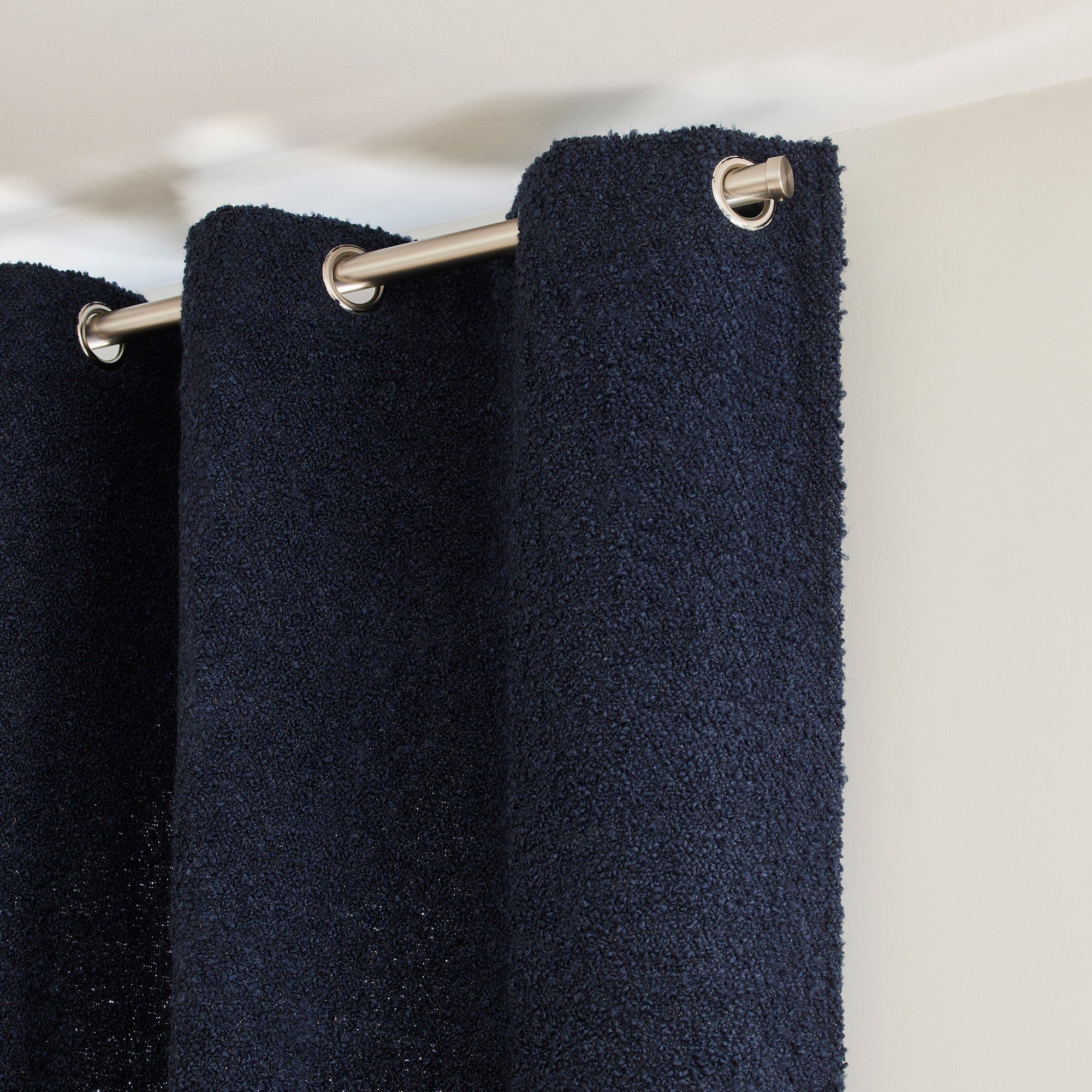 Curtain with eyelets MADURA Blue