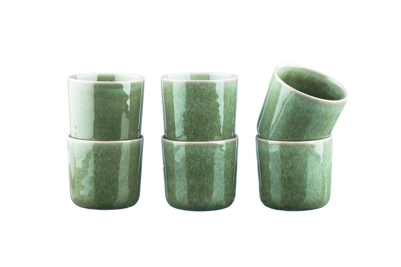 MAGMA - 6-piece mug set BJORN Green